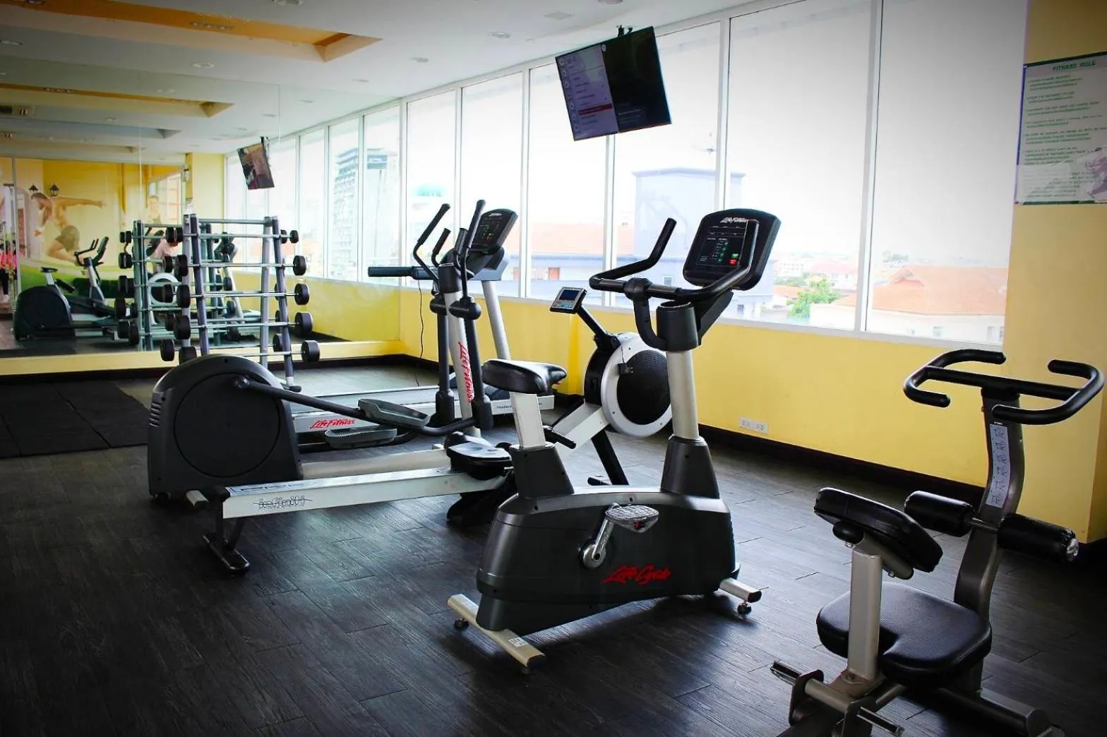 Fitness centre/facilities in The Icon Place 1 @ Central Pattaya