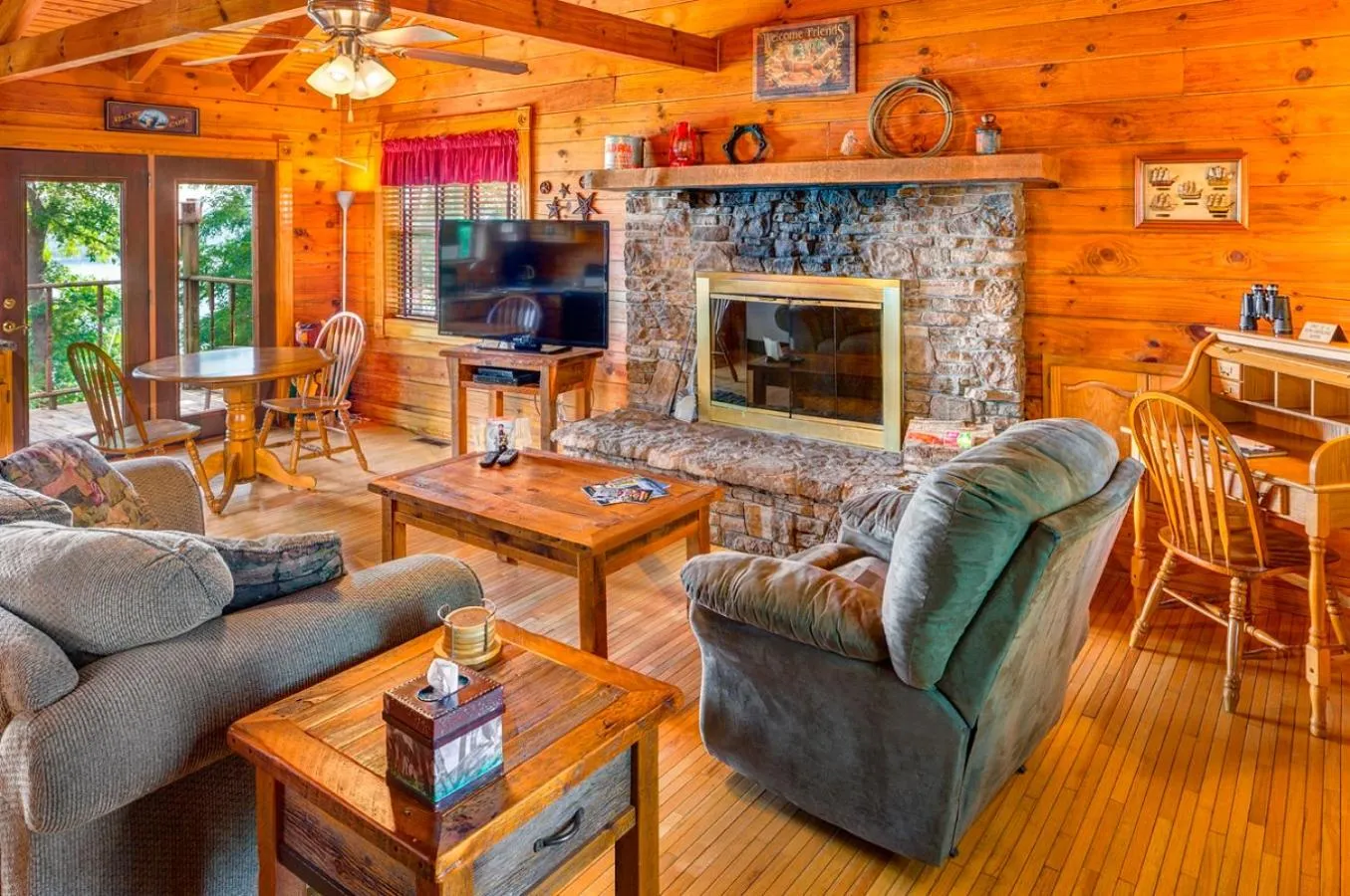 BBQ facilities in Sugar Ridge Resort