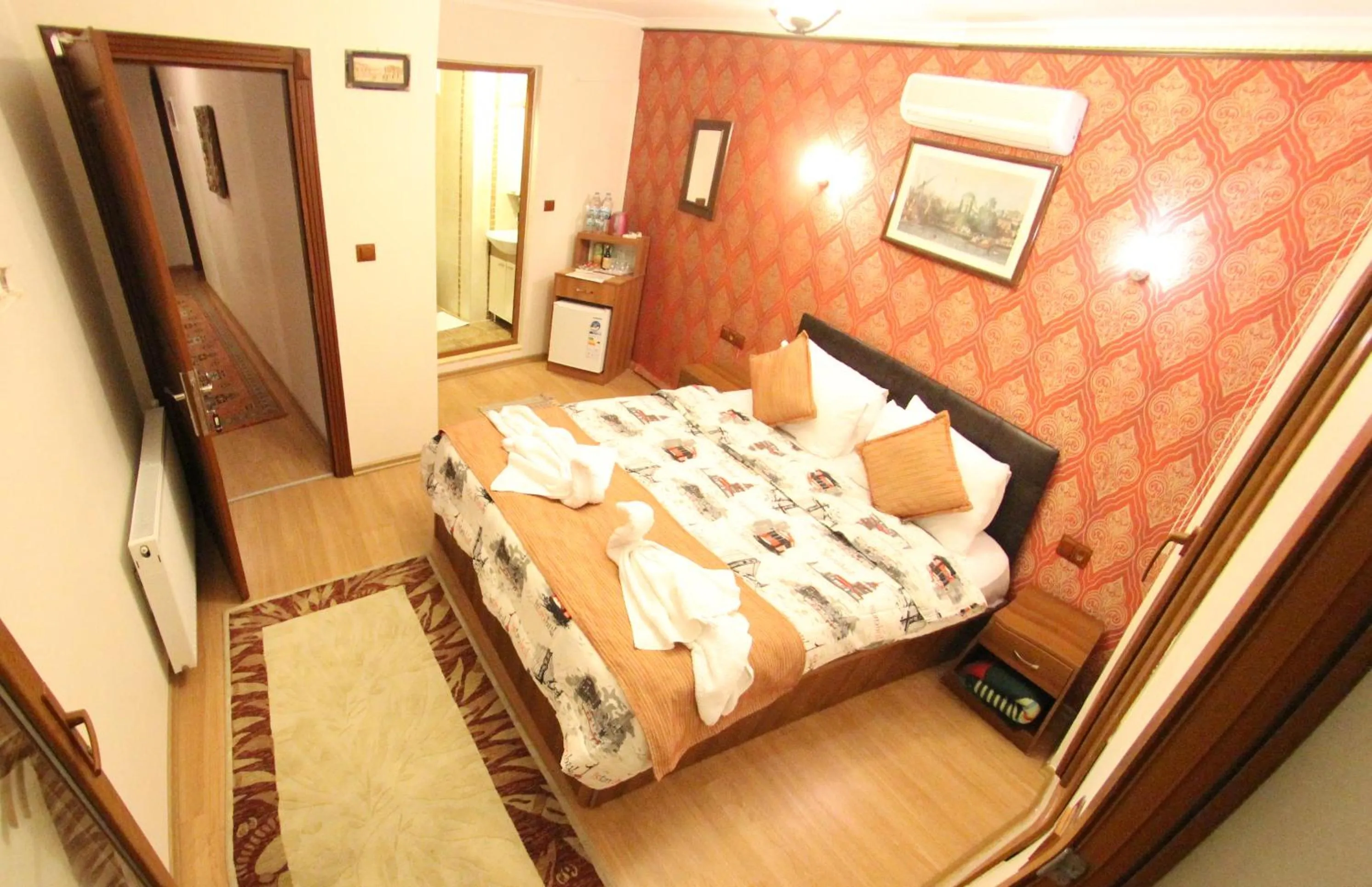 Bed in Boomerang Guest House