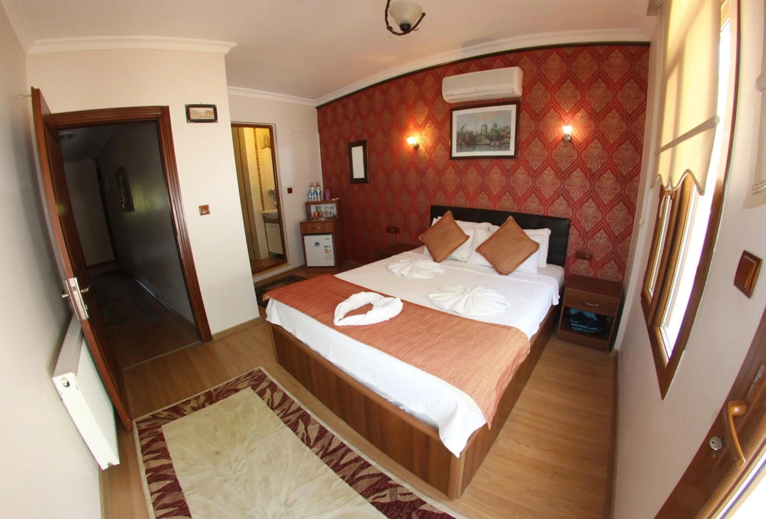 Bed in Boomerang Guest House