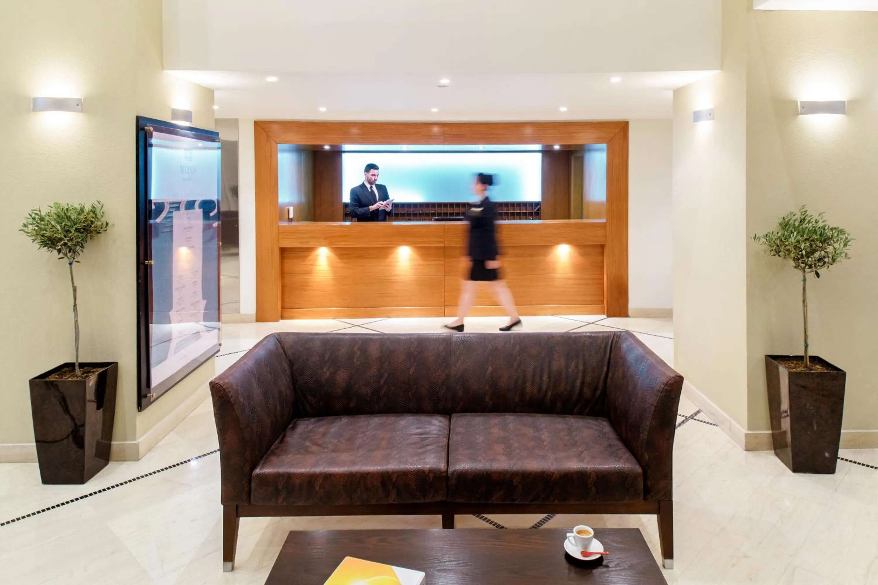 Lobby or reception in Mitsis La Vita
