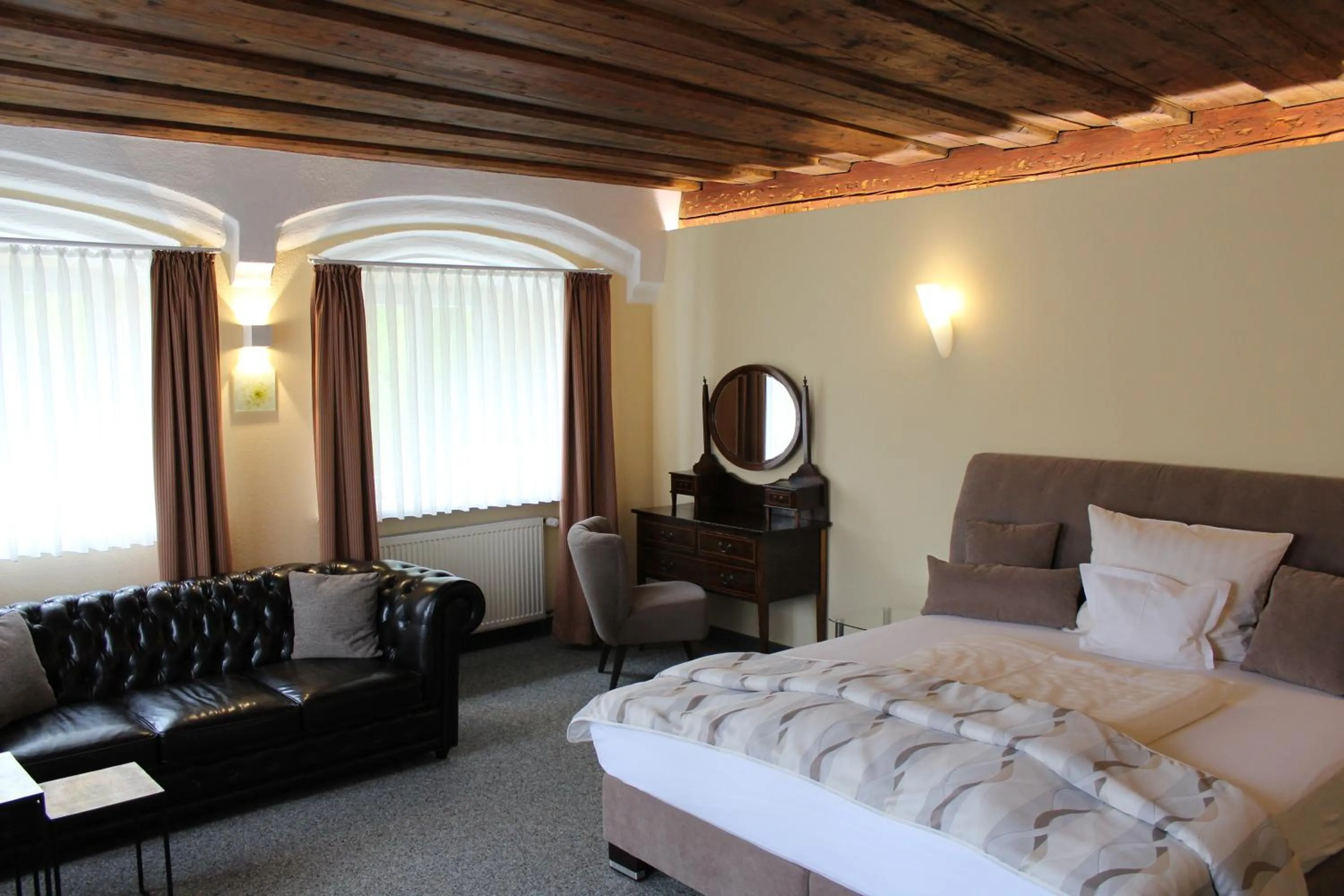 Photo of the whole room, Bed in Hotel Gewürzmühle