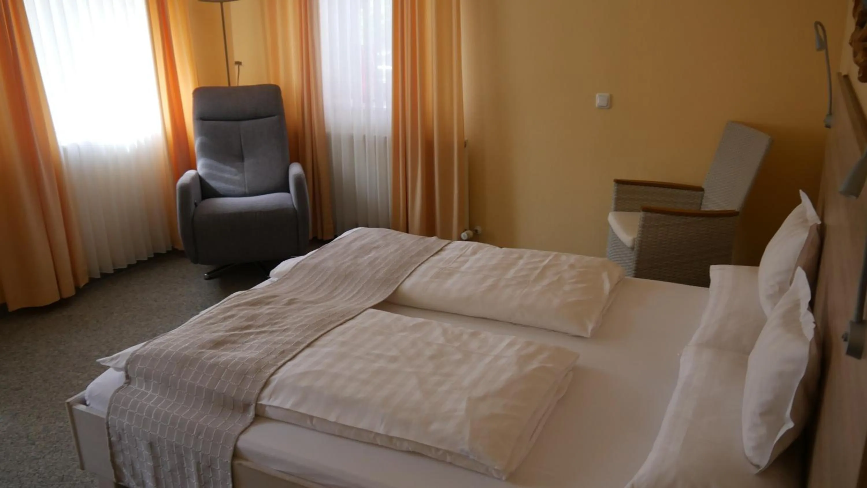 Bed in Hotel Gewürzmühle