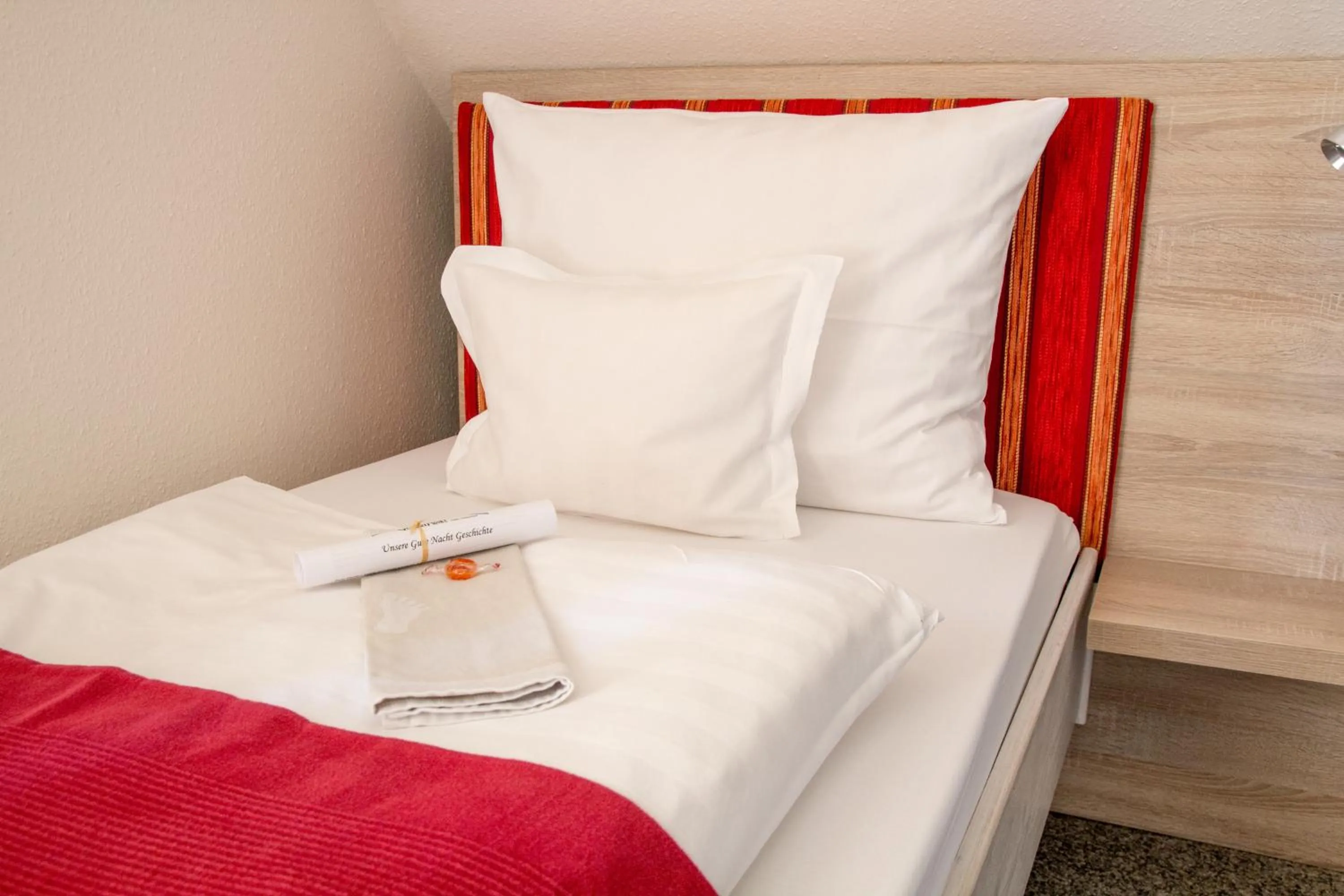 Bed in Hotel Gewürzmühle