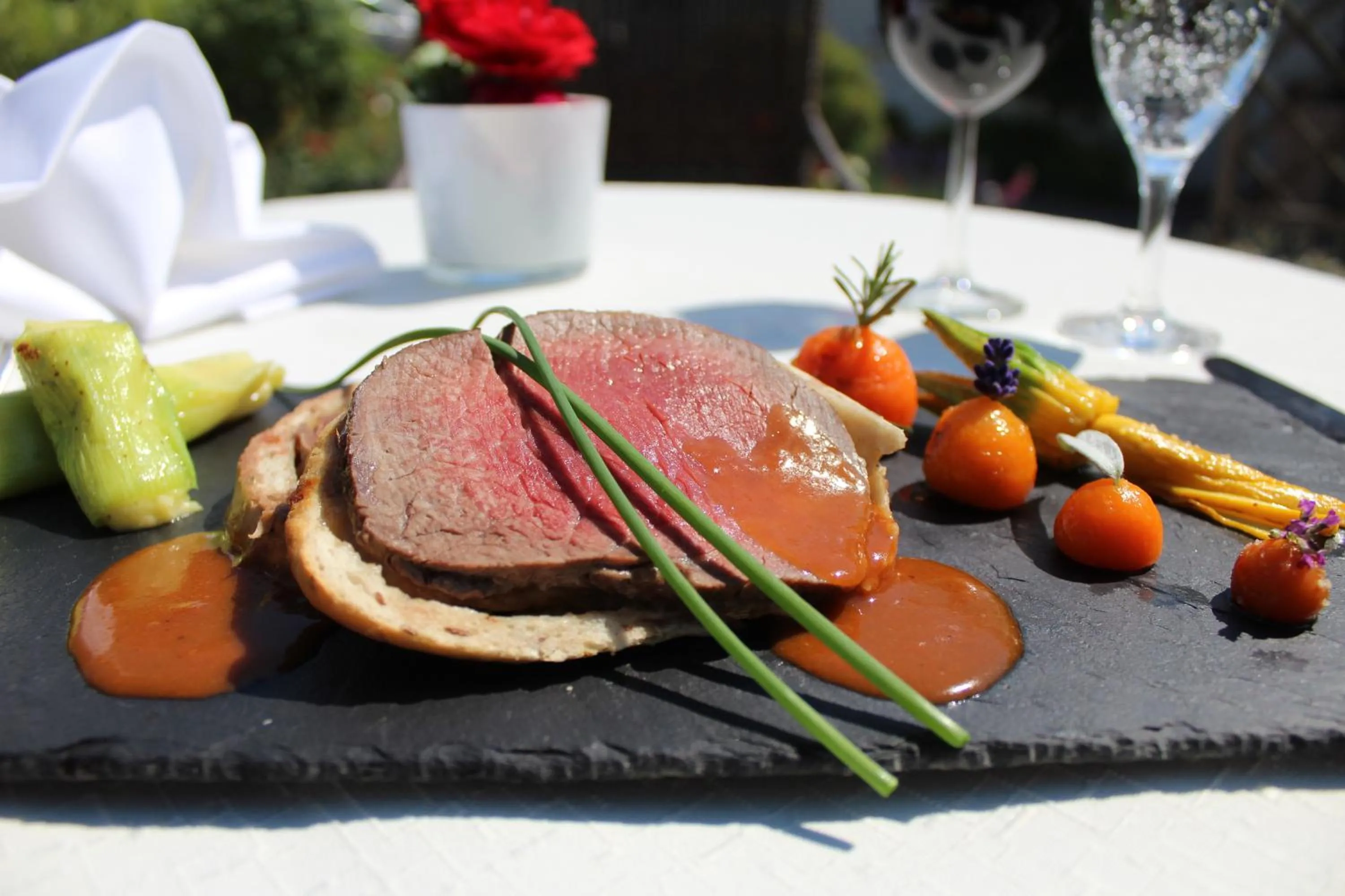 Food close-up in Hotel Gewürzmühle