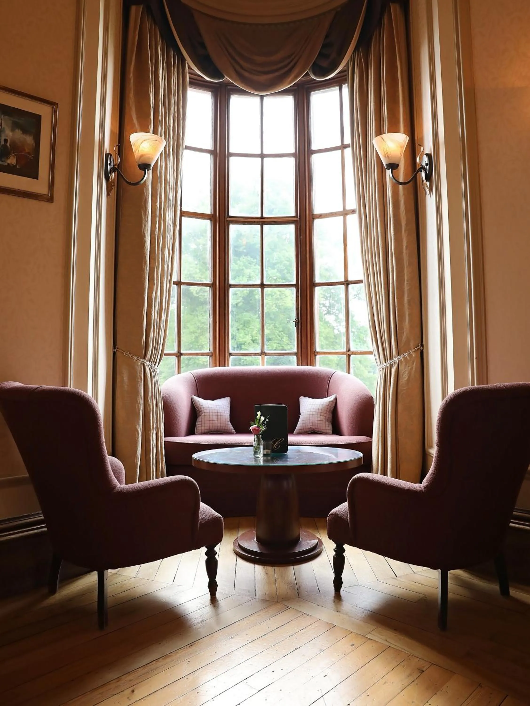 Lounge or bar in Cringletie House