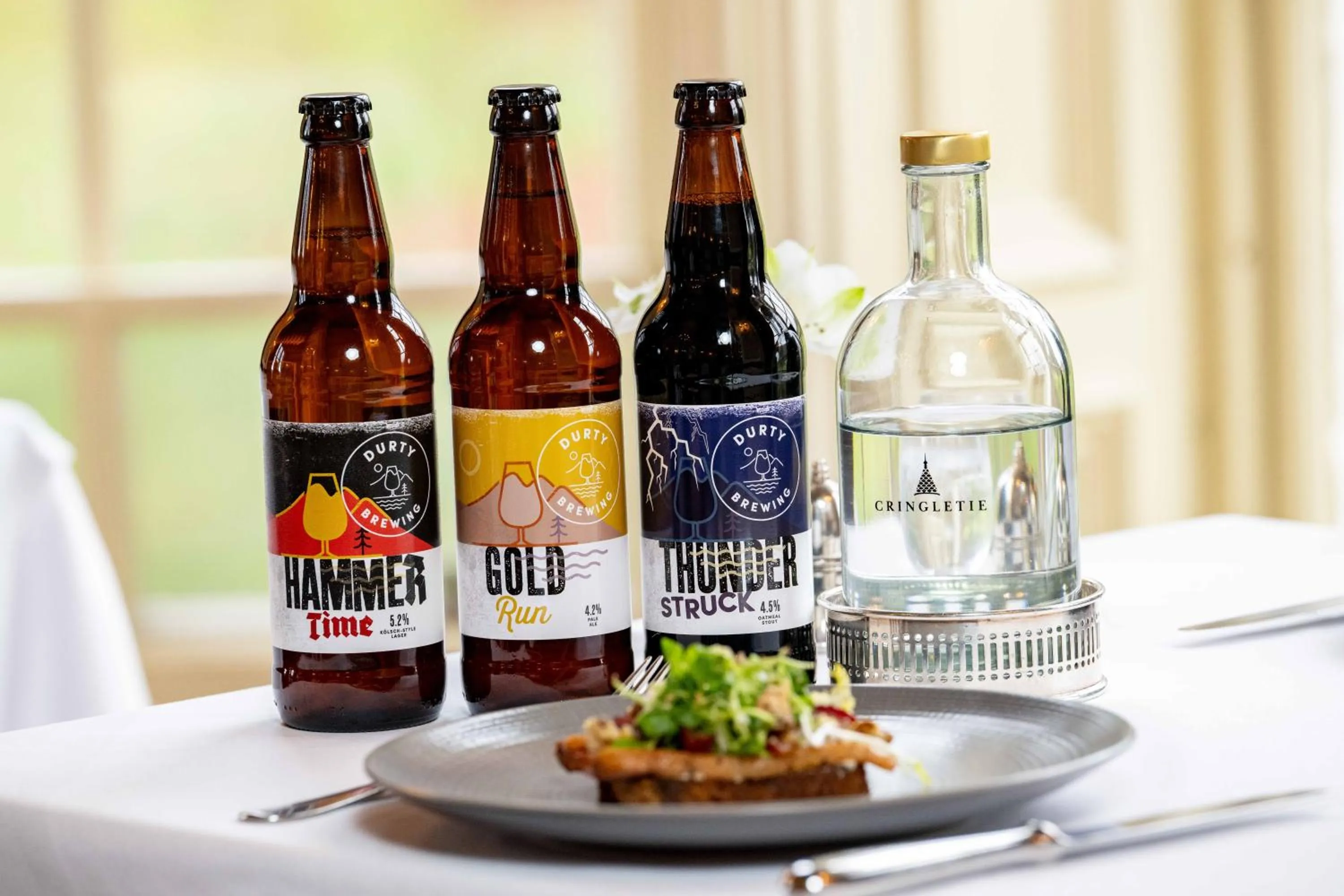 Food and drinks in Cringletie House