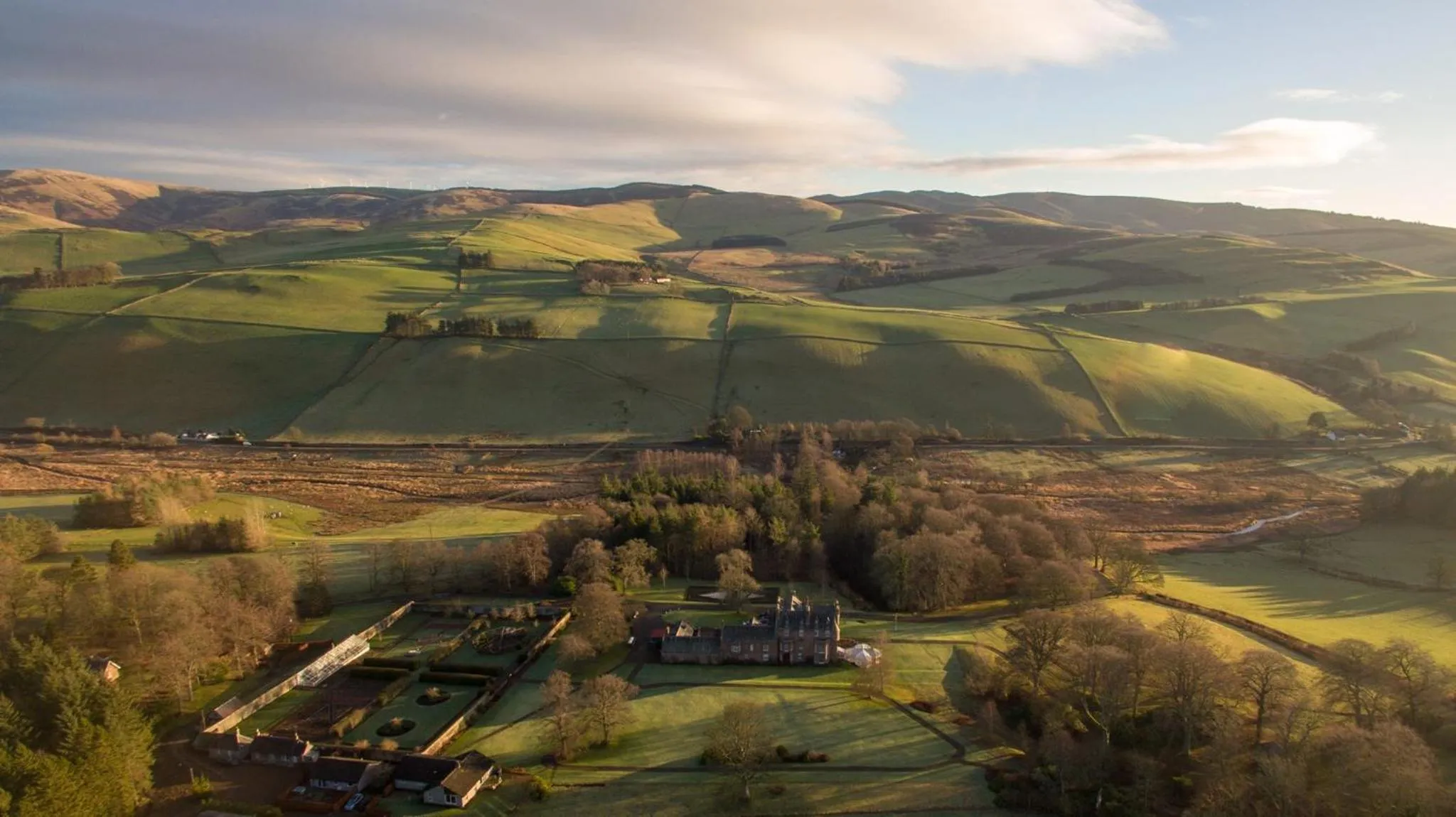 Property building in Cringletie House