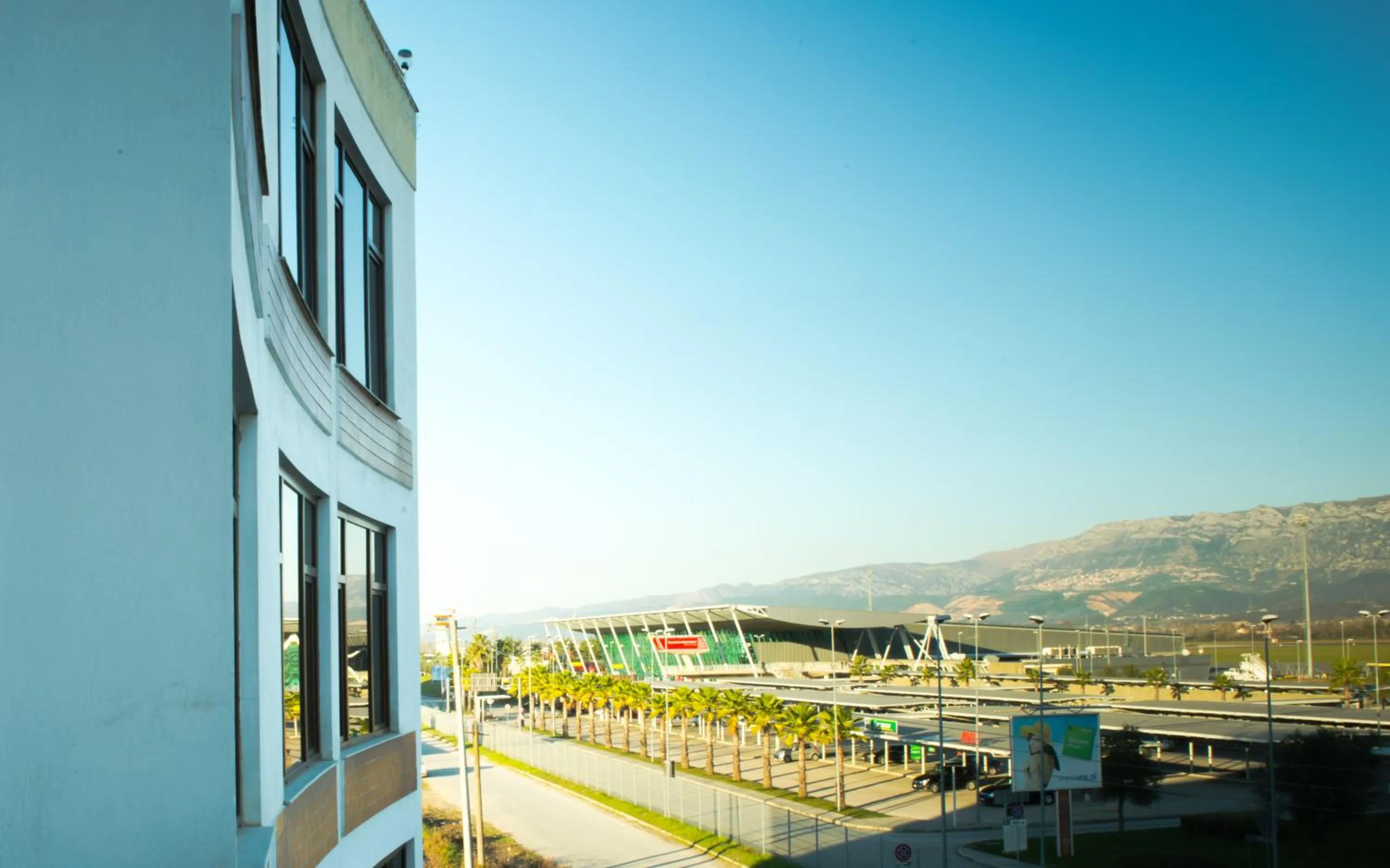 Balcony/Terrace in Hotel Airport Tirana