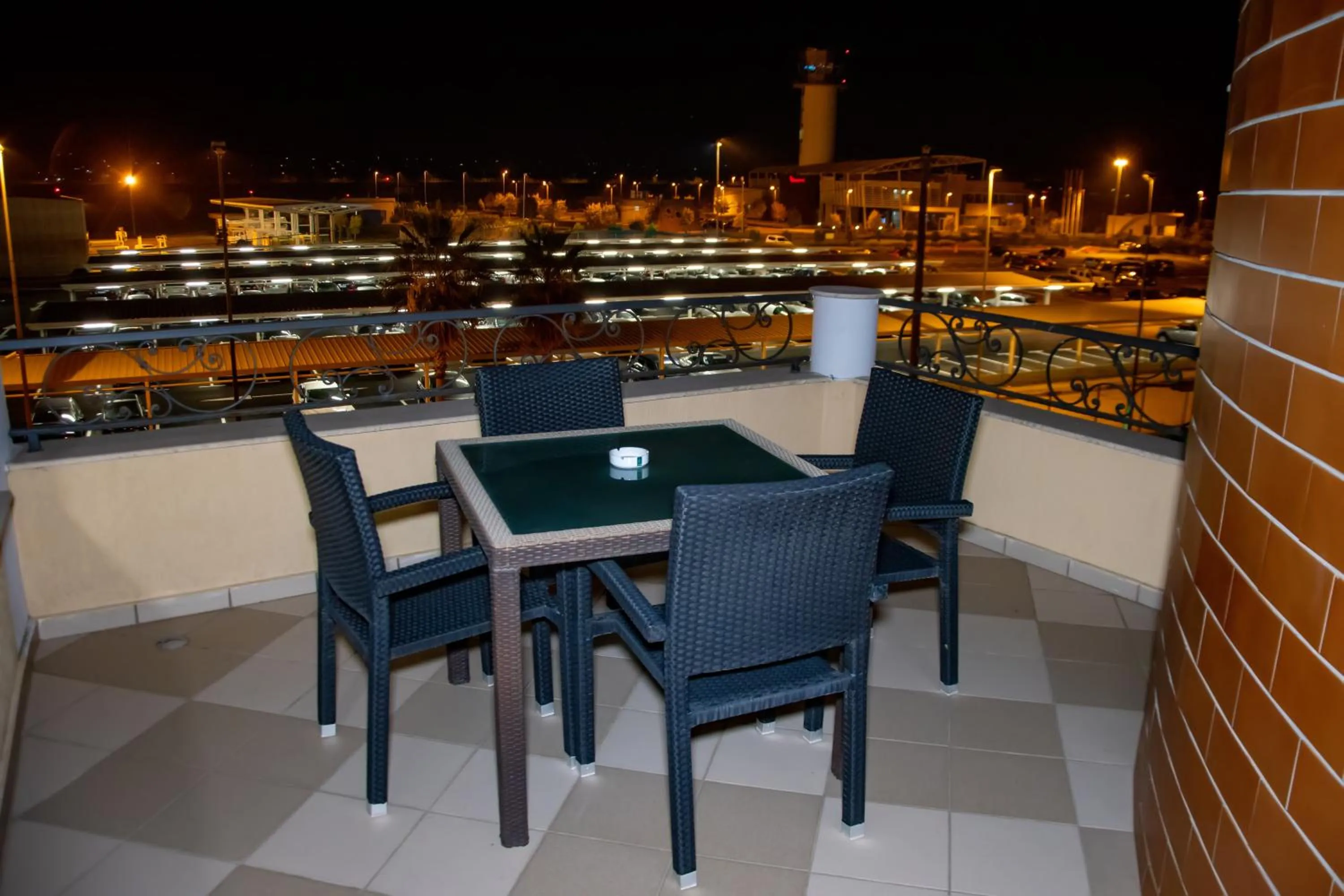 Balcony/Terrace in Hotel Airport Tirana