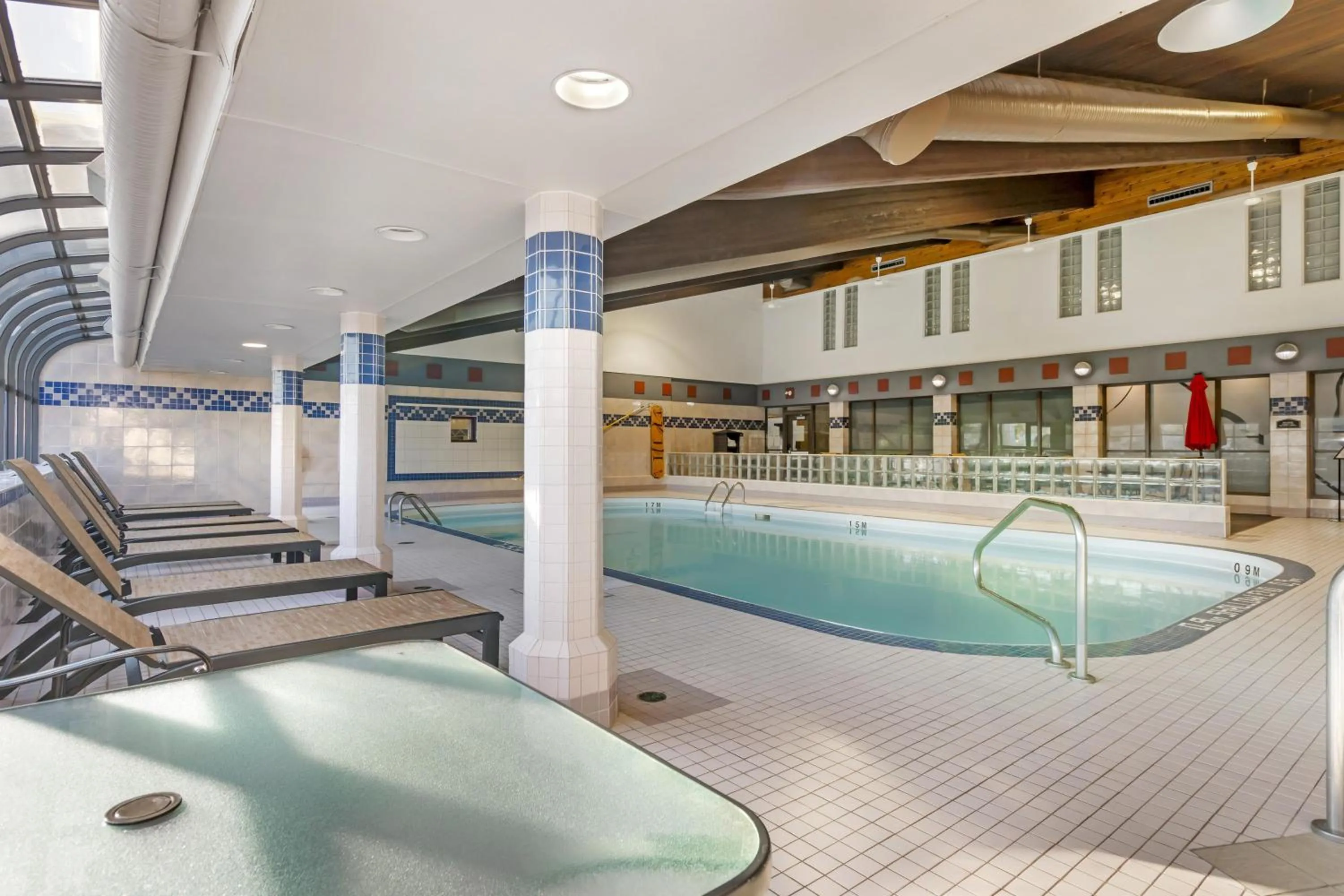 Pool view in Best Western Plus Dryden Hotel and Conference Centre