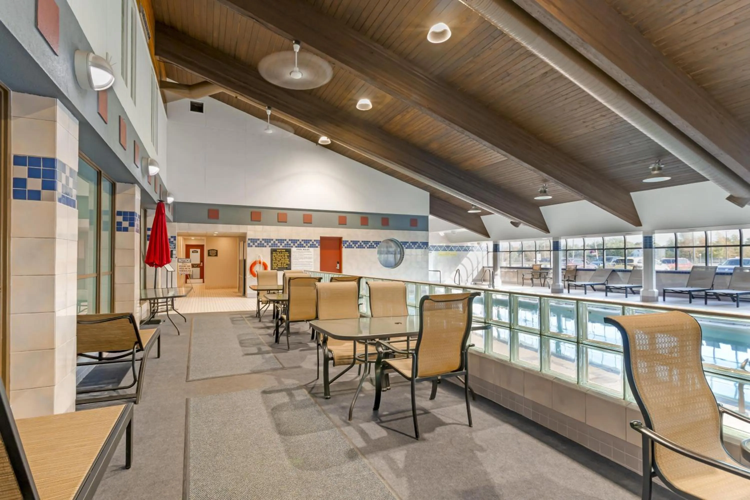 Pool view in Best Western Plus Dryden Hotel and Conference Centre