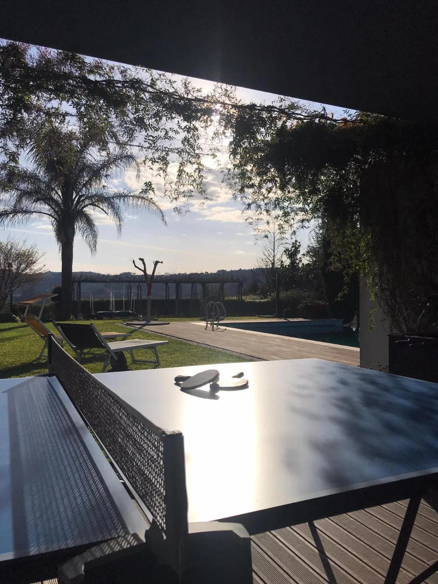 Table tennis in Casa da Costa Grande