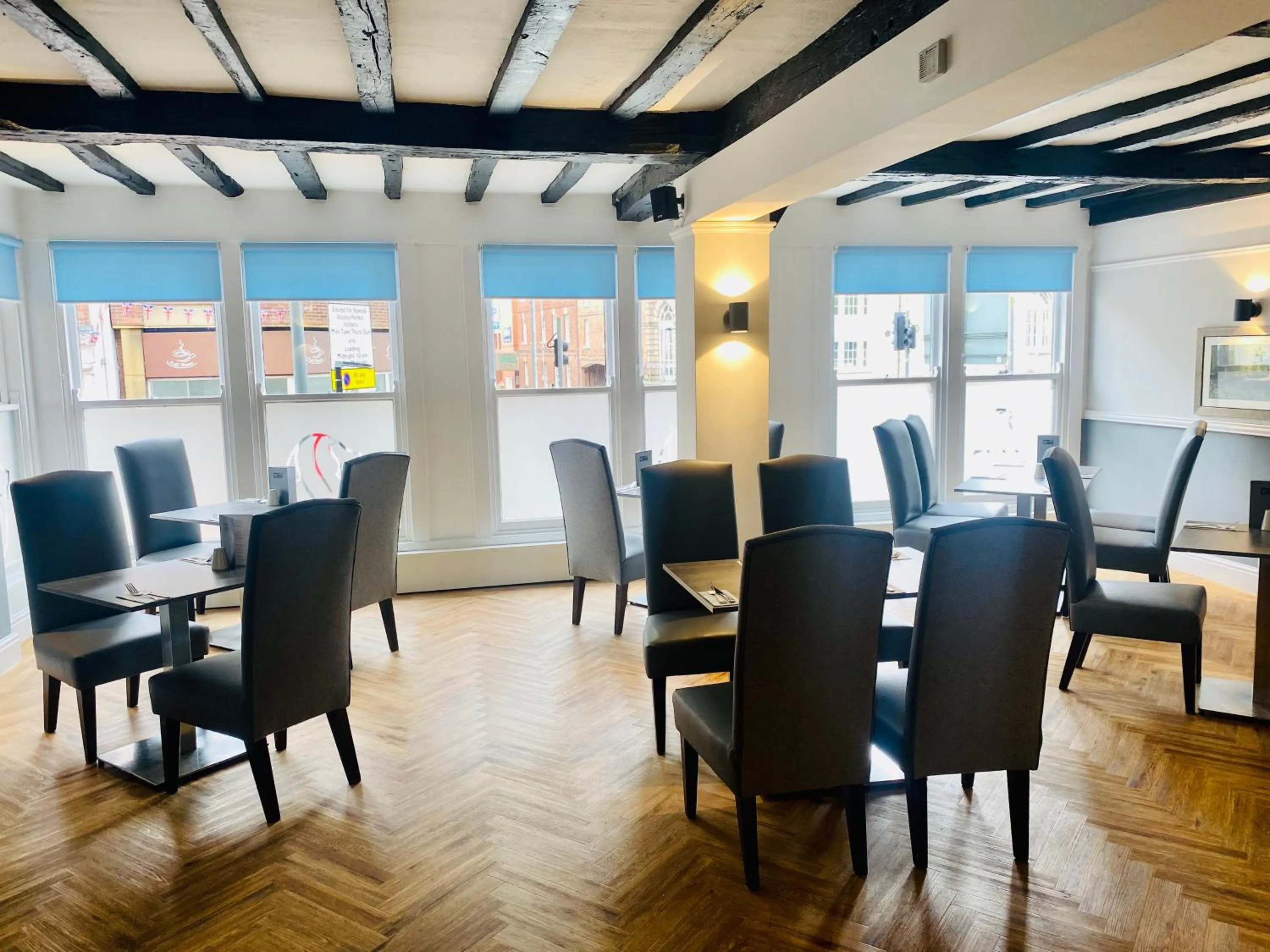 Dining area in Lion Hotel