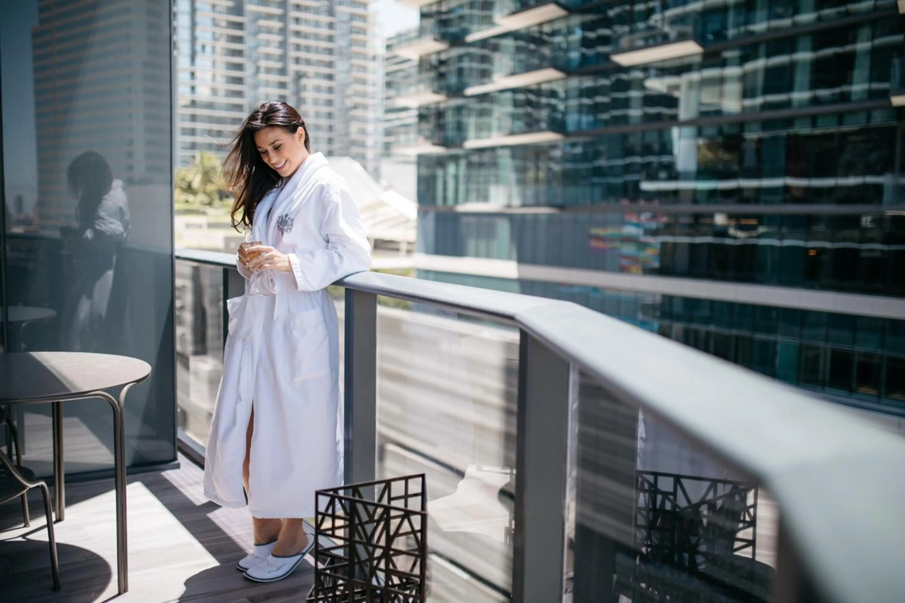 Balcony/Terrace in SLS LUX Brickell