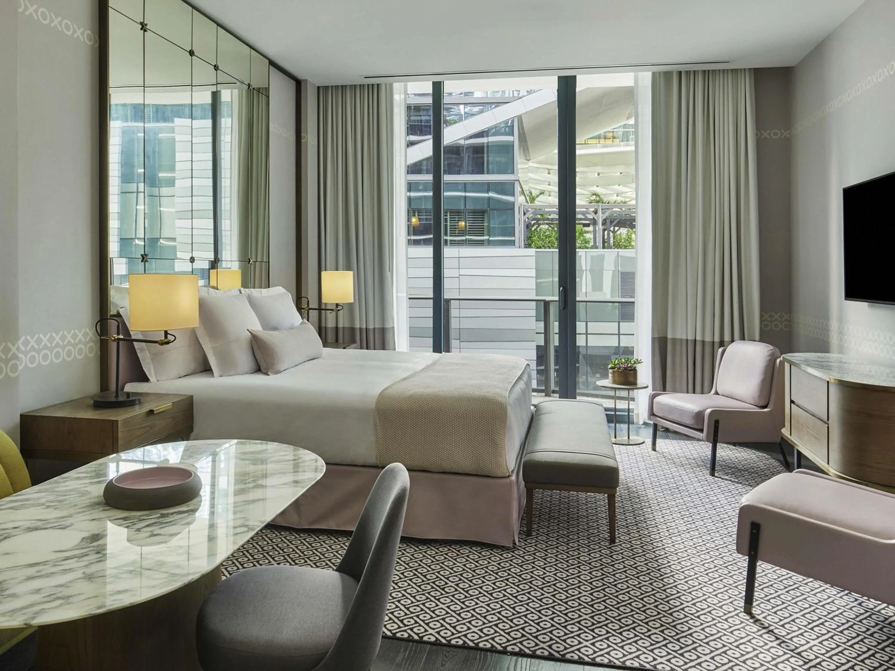 Bedroom, Bed in SLS LUX Brickell