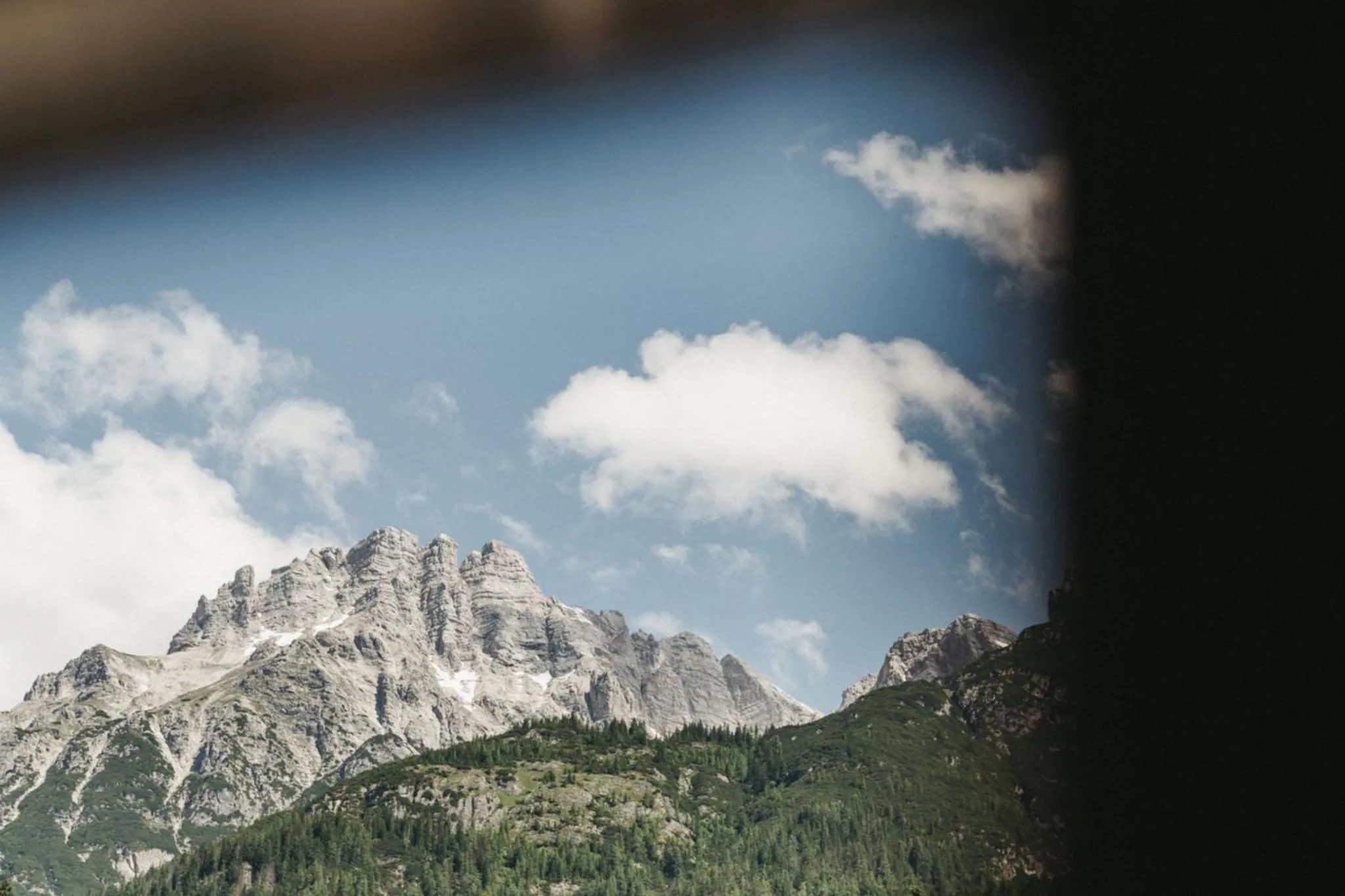 Mountain view in Biohotel Rupertus