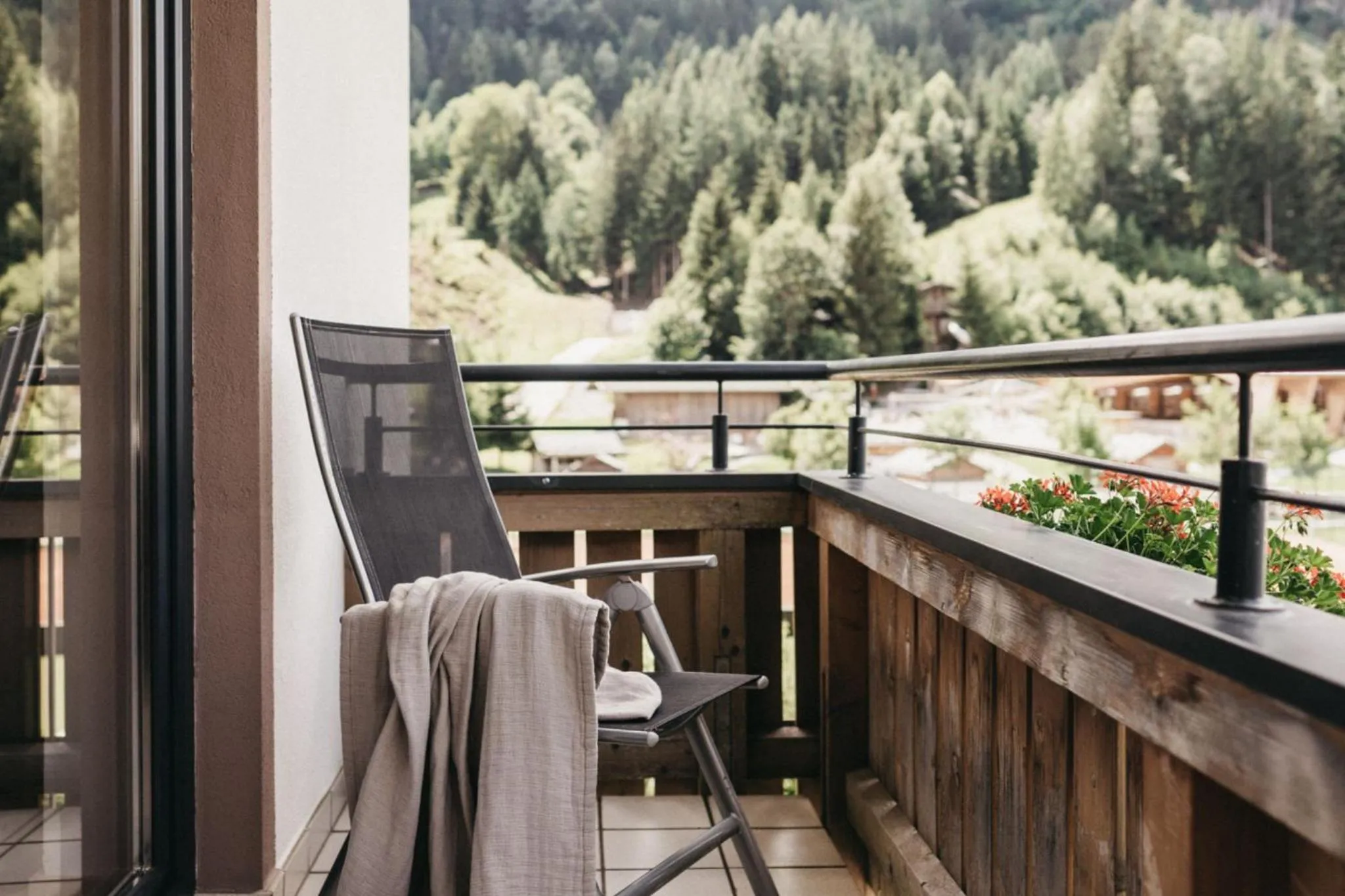 Balcony/Terrace in Biohotel Rupertus