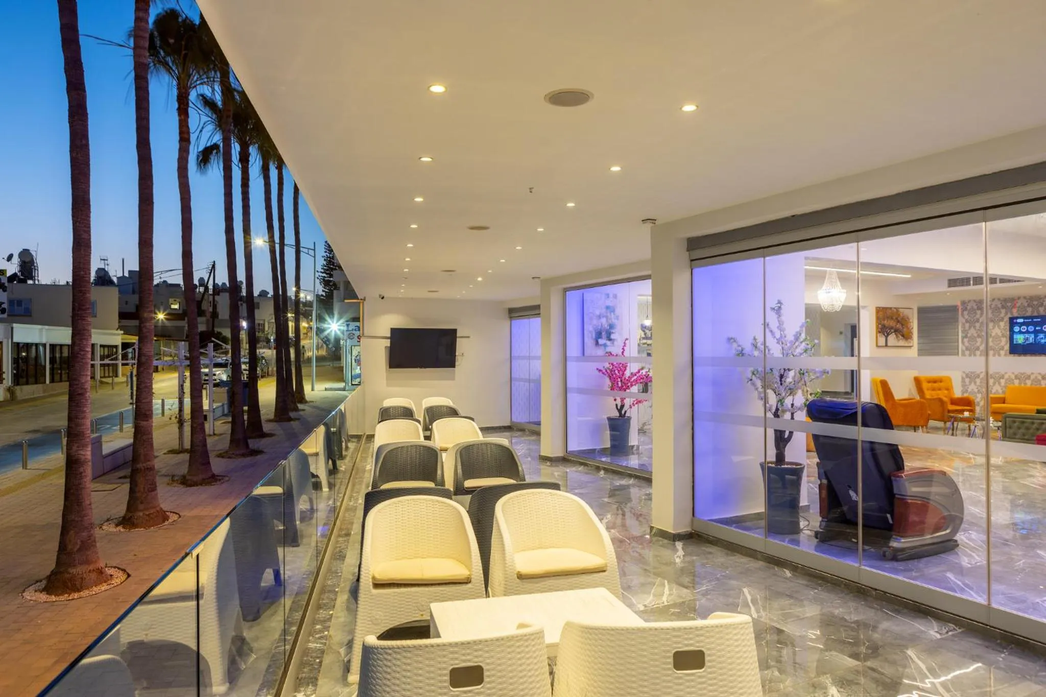 Lobby or reception in Milea Hotel