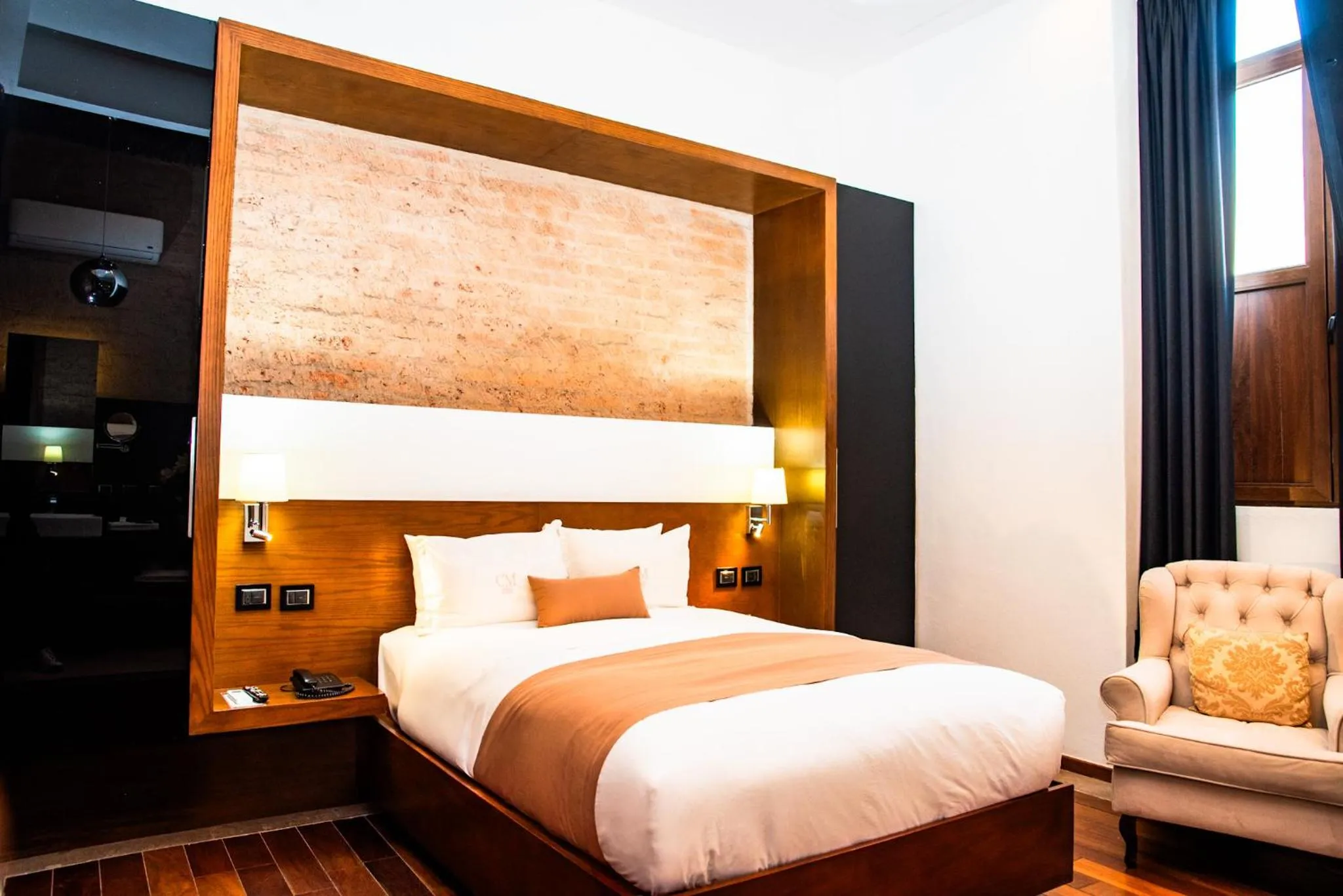 Bedroom, Bed in Hotel Boutique Casa Madero