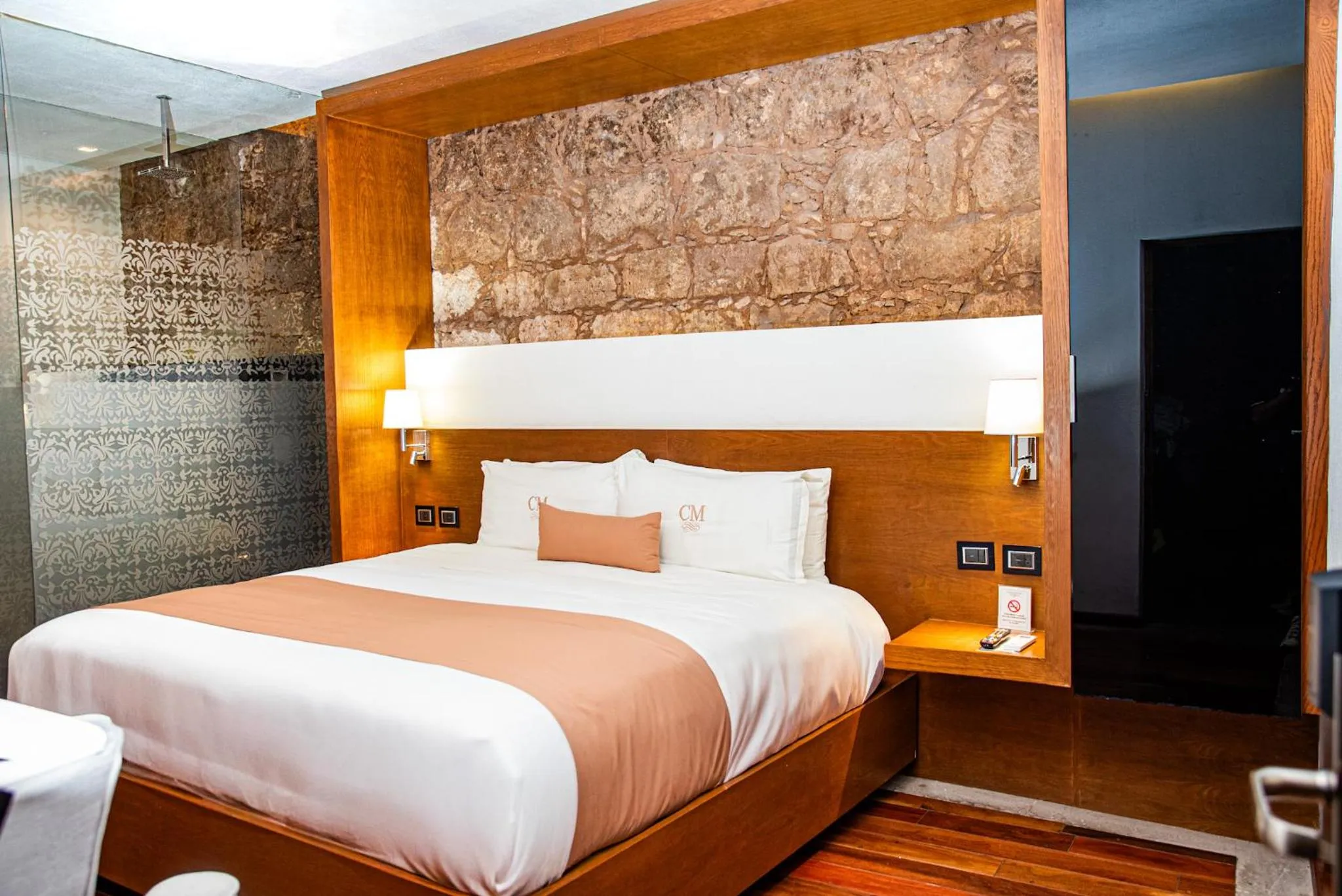 Bed in Hotel Boutique Casa Madero