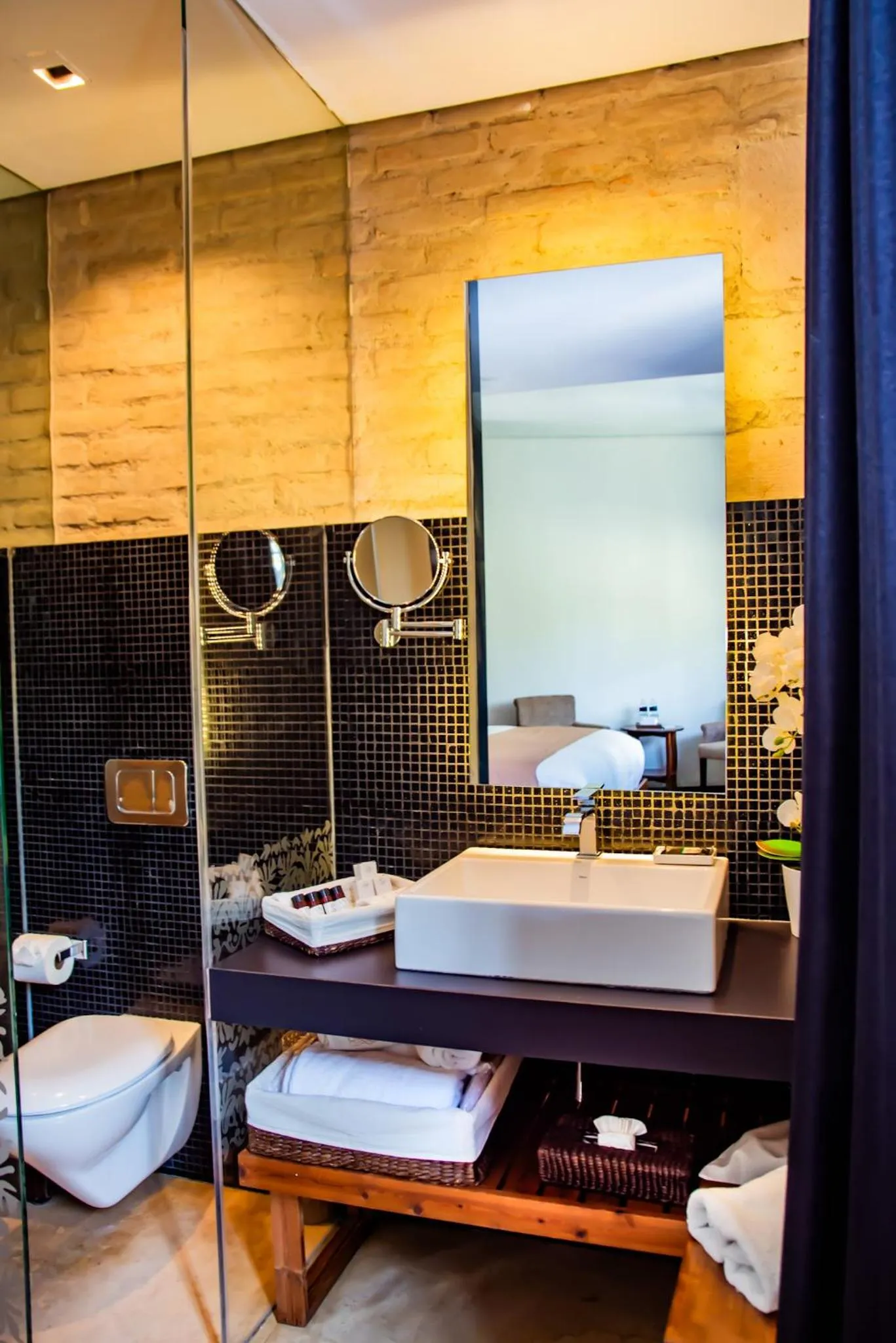 Toilet in Hotel Boutique Casa Madero