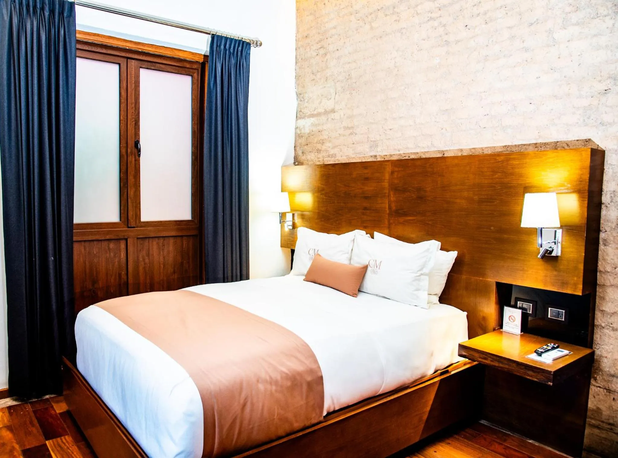 Bed in Hotel Boutique Casa Madero