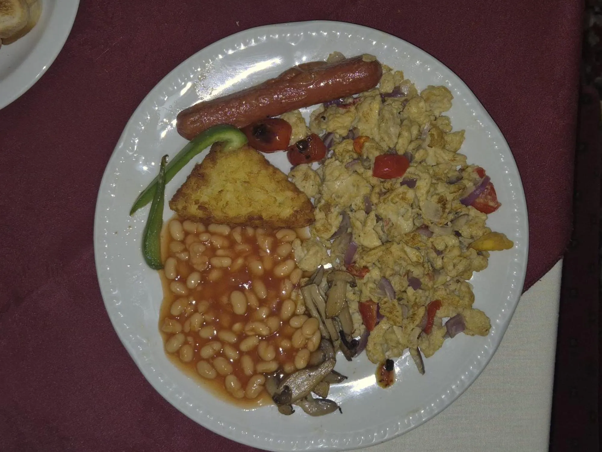 Breakfast in MARS Hotel Seaview Blackpool