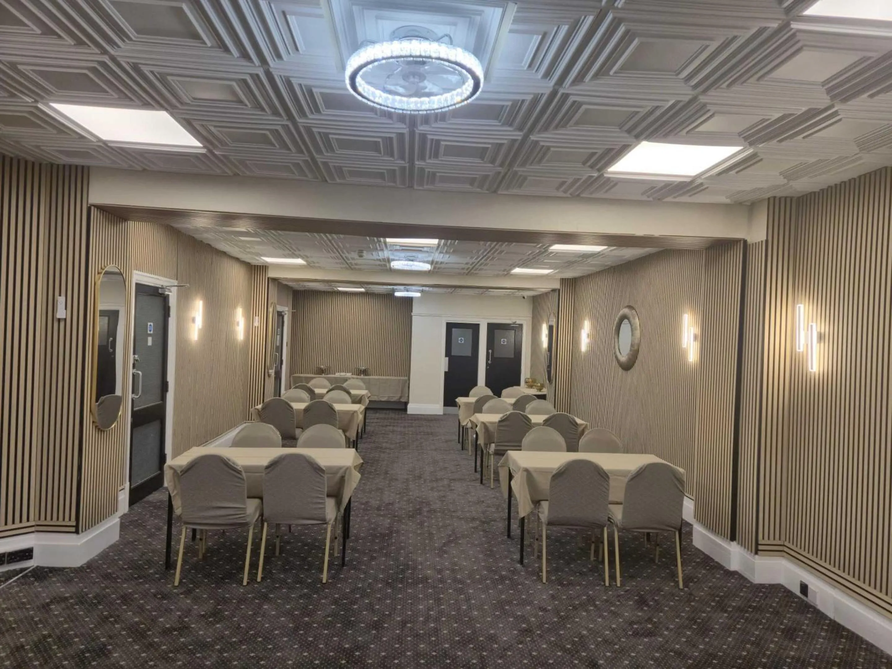 Seating area in MARS Hotel Seaview Blackpool