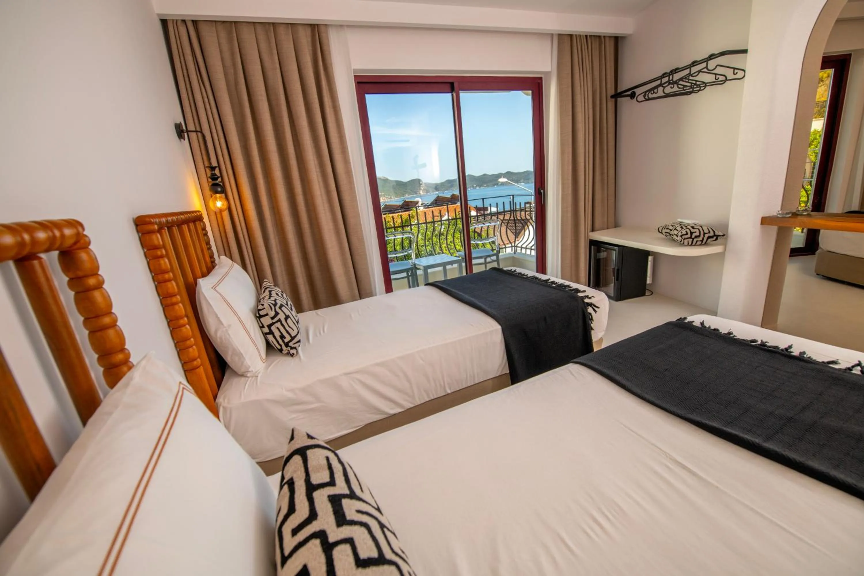 Bed in Hotel Begonvil