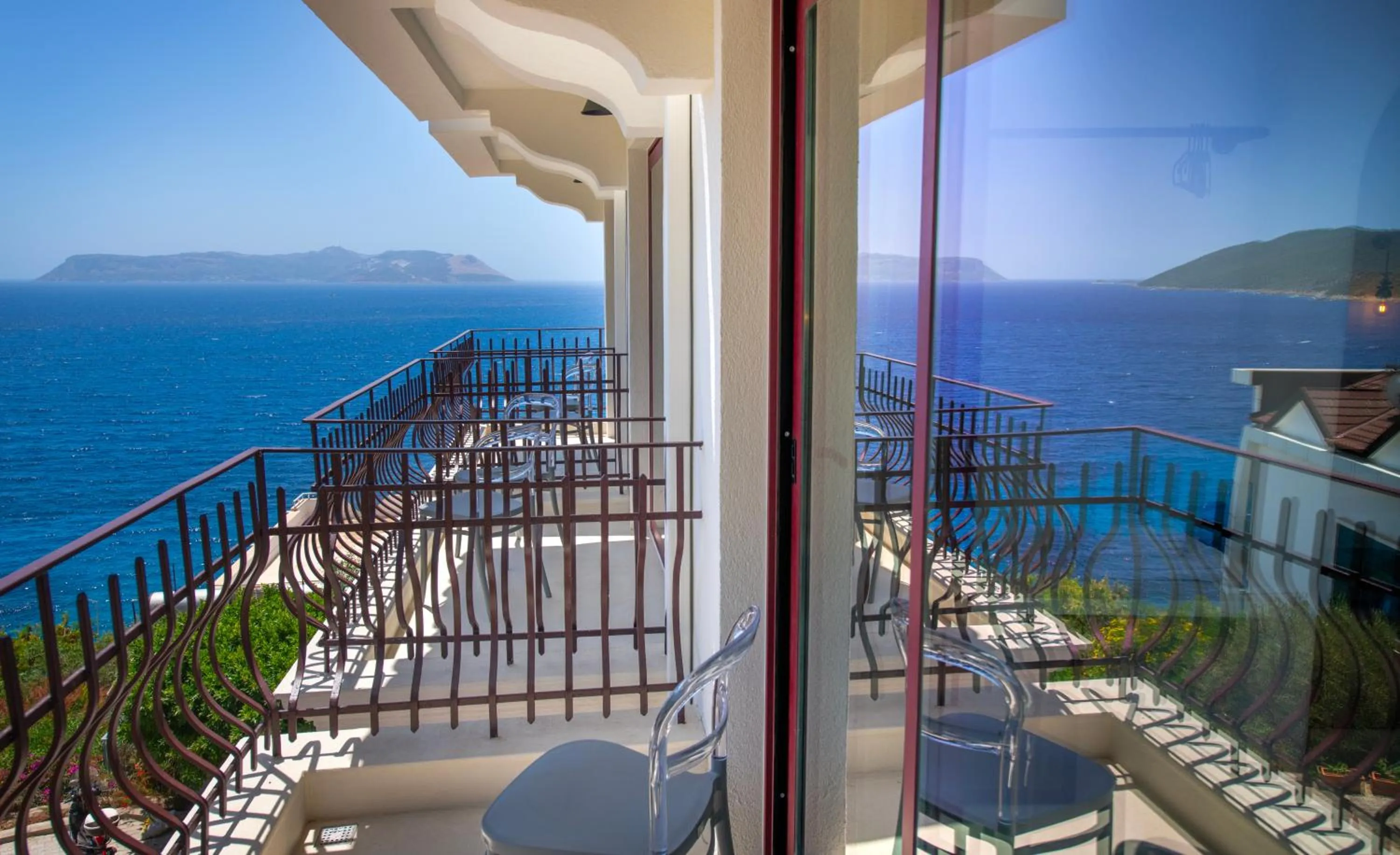 Patio in Hotel Begonvil