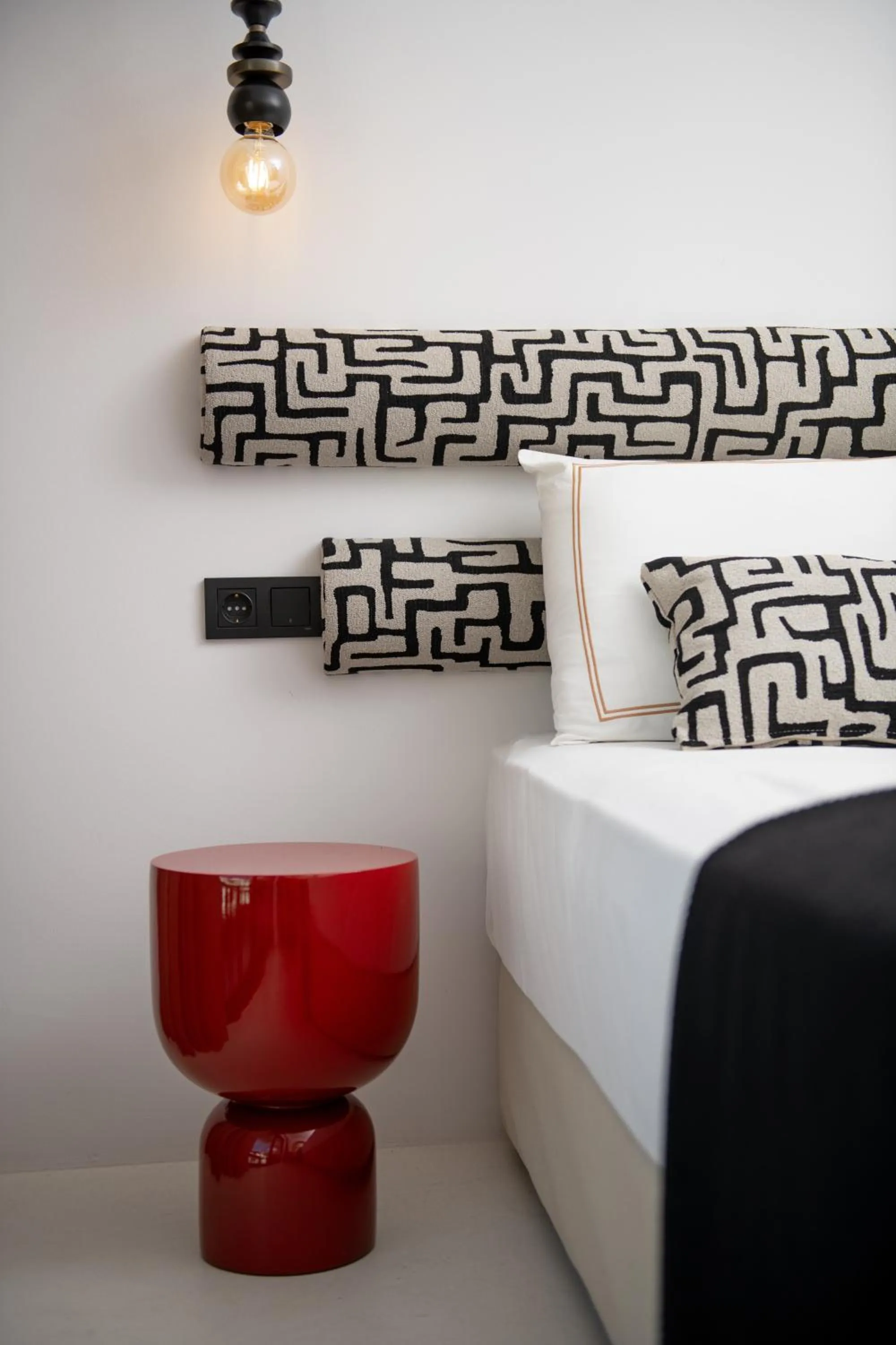 Bed in Hotel Begonvil