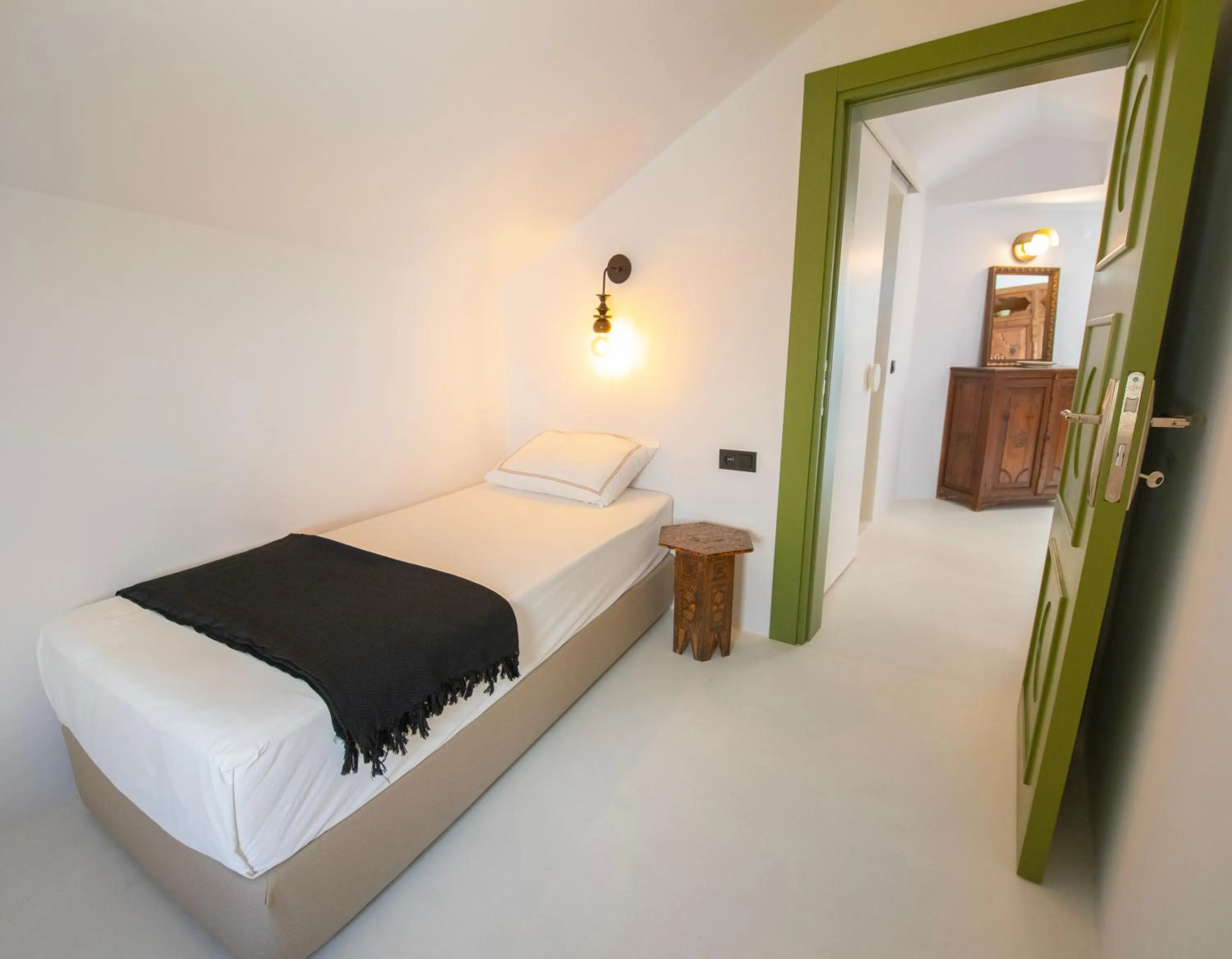 Bed in Hotel Begonvil