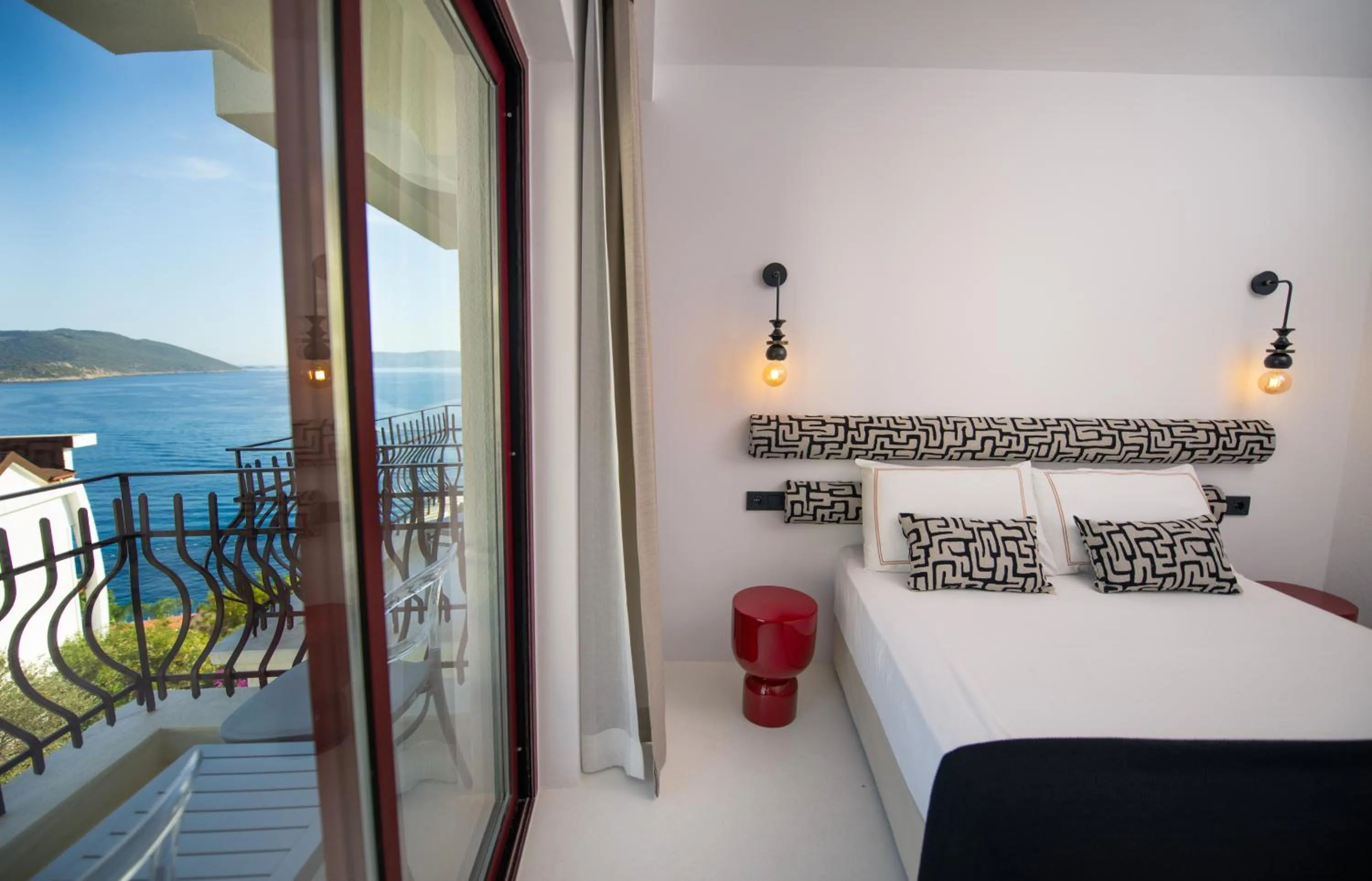 Bed in Hotel Begonvil