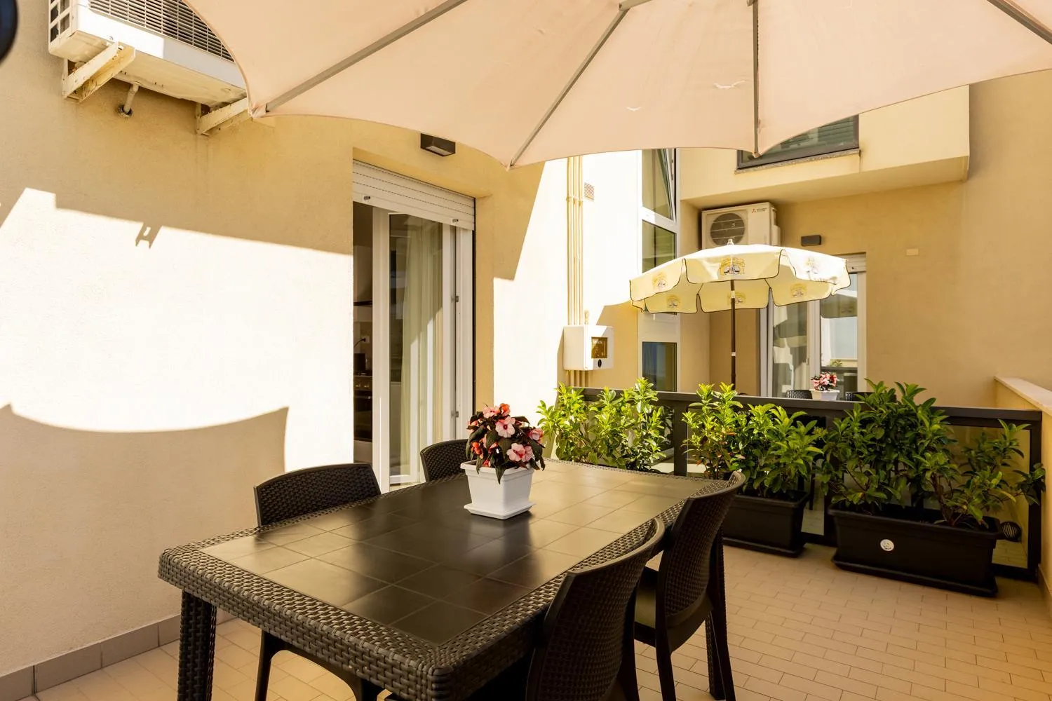Balcony/Terrace in Residence Hotel Le Stelle