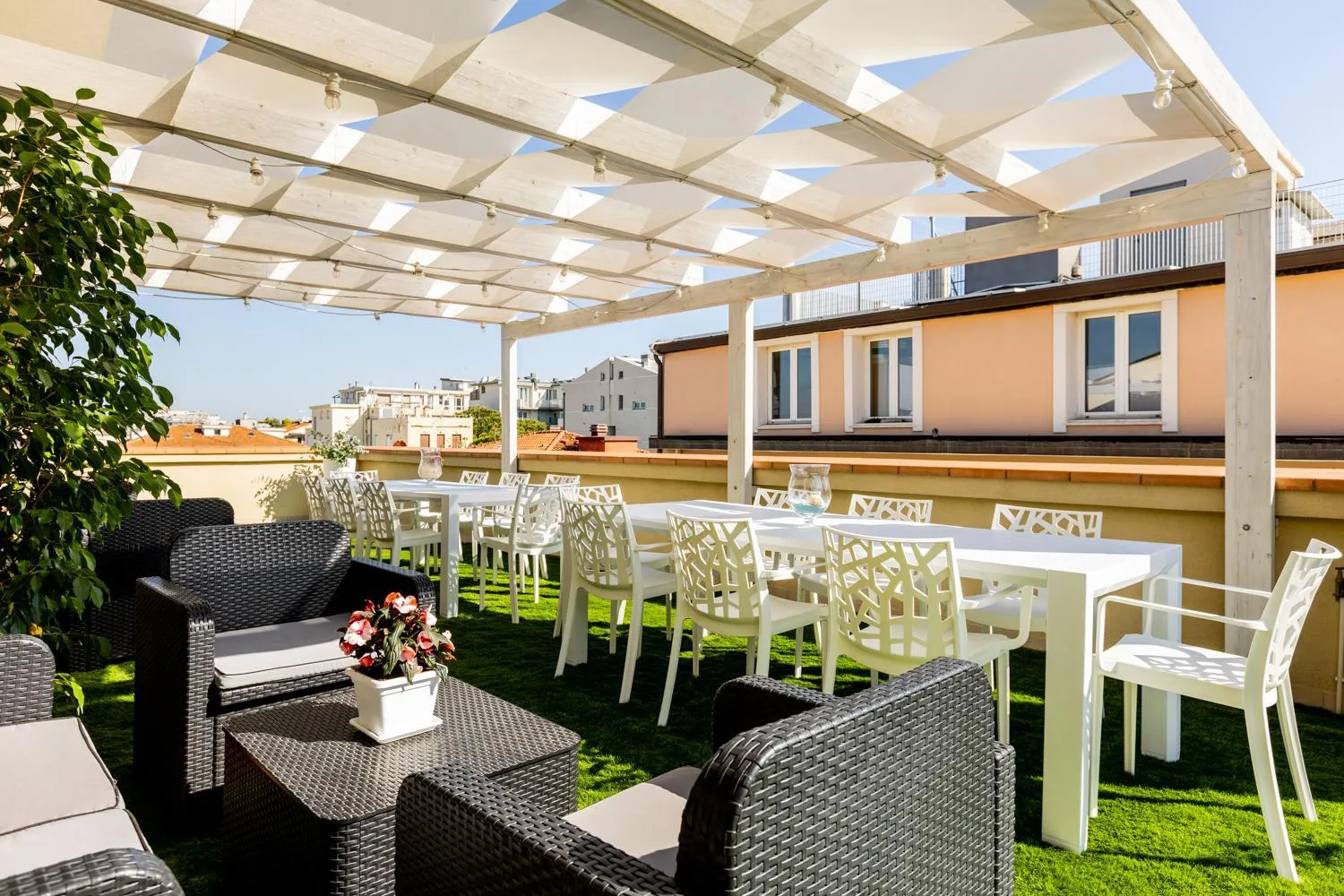 Solarium in Residence Hotel Le Stelle