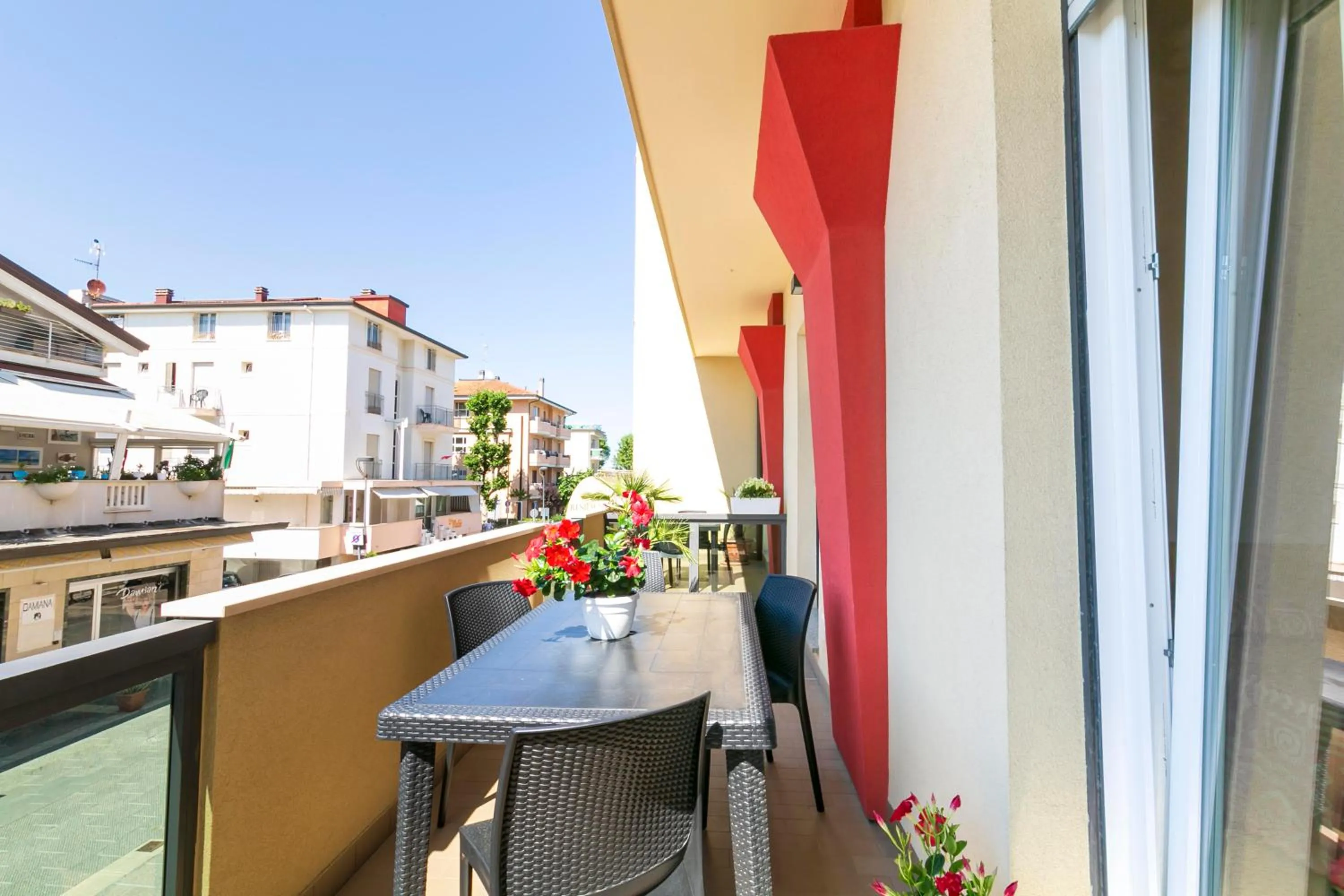 Balcony/Terrace in Residence Hotel Le Stelle