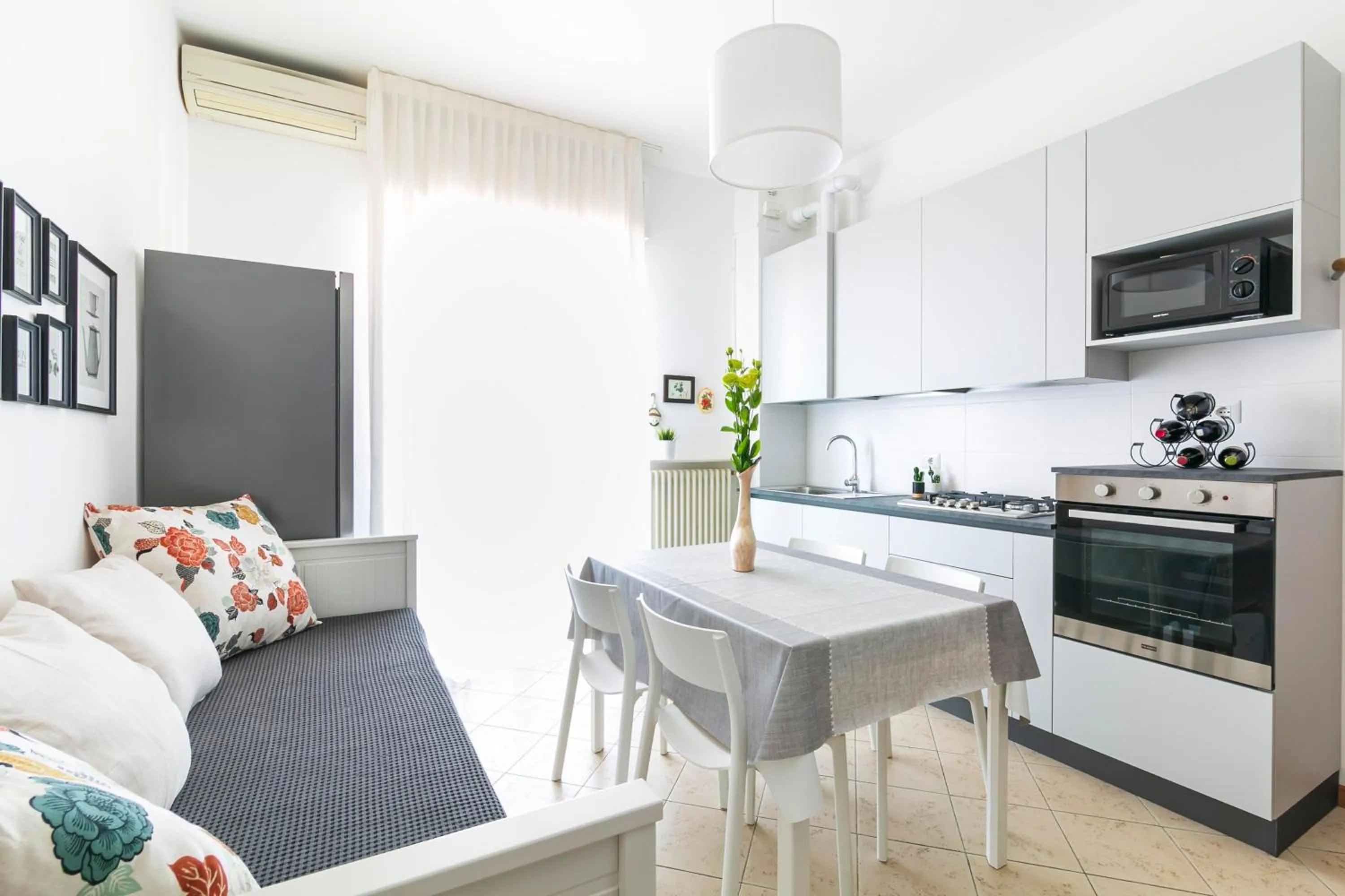 Kitchen or kitchenette in Residence Hotel Le Stelle