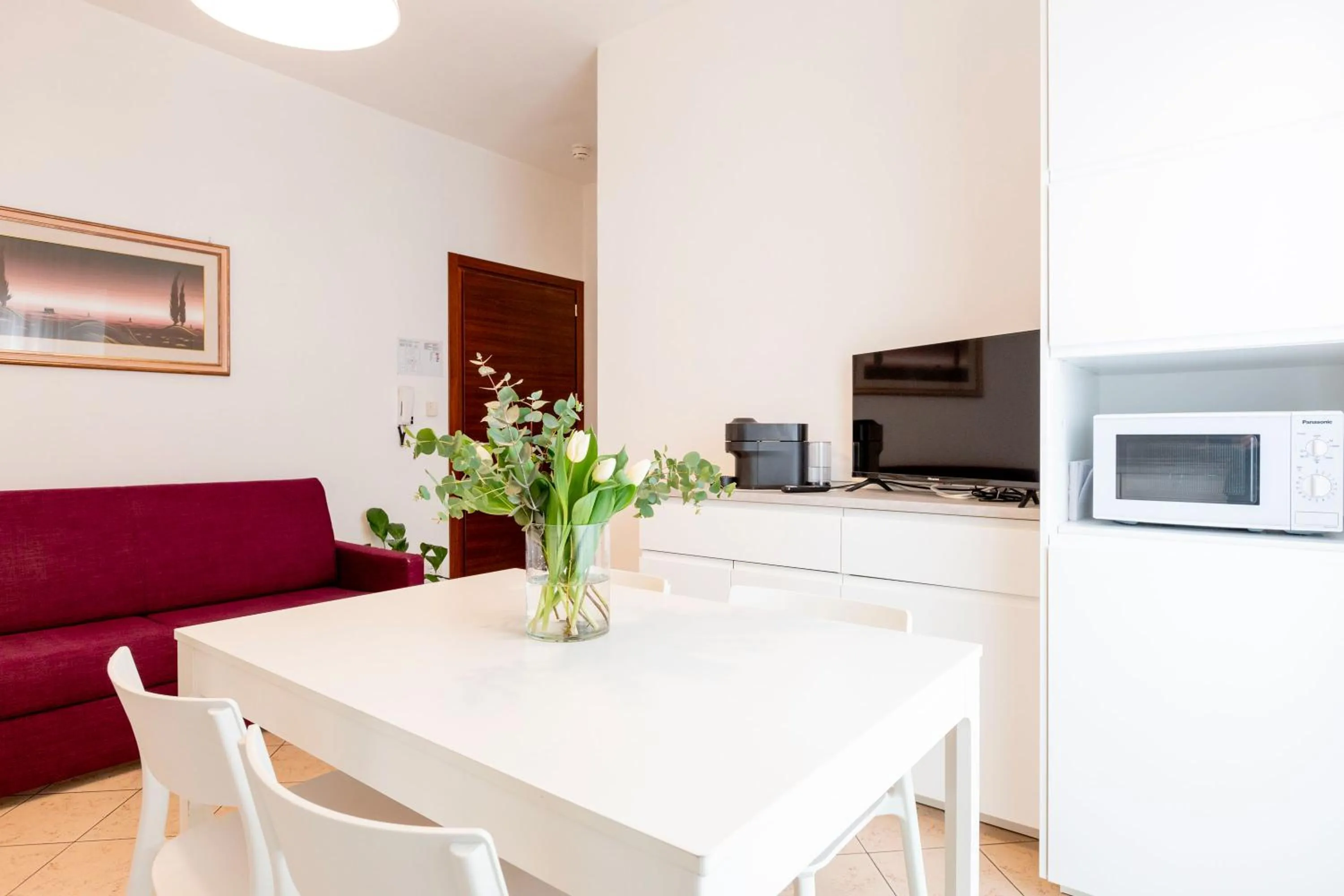 Kitchen or kitchenette in Residence Hotel Le Stelle