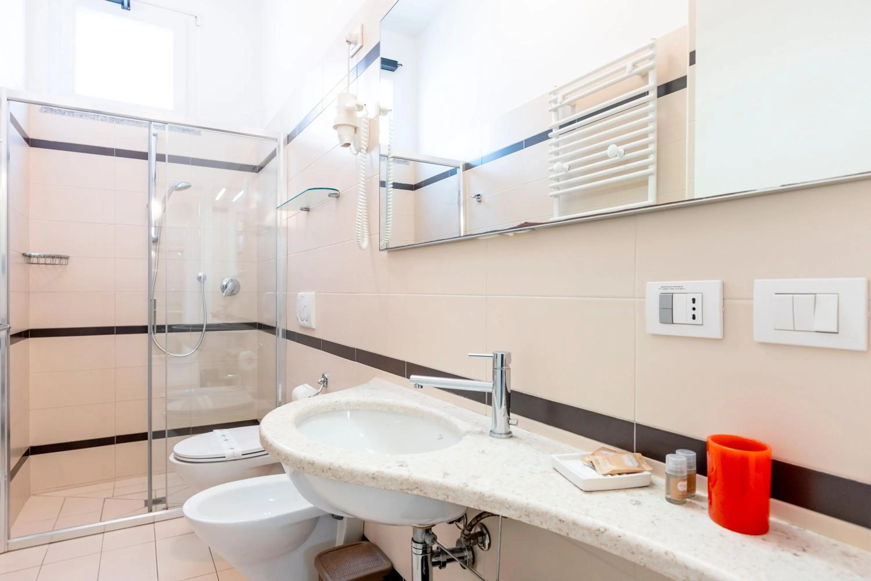 Shower in Residence Hotel Le Stelle