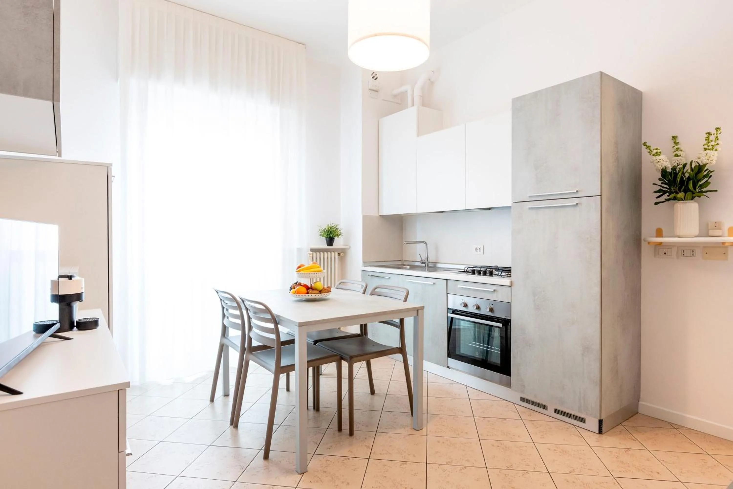 Kitchen or kitchenette in Residence Hotel Le Stelle