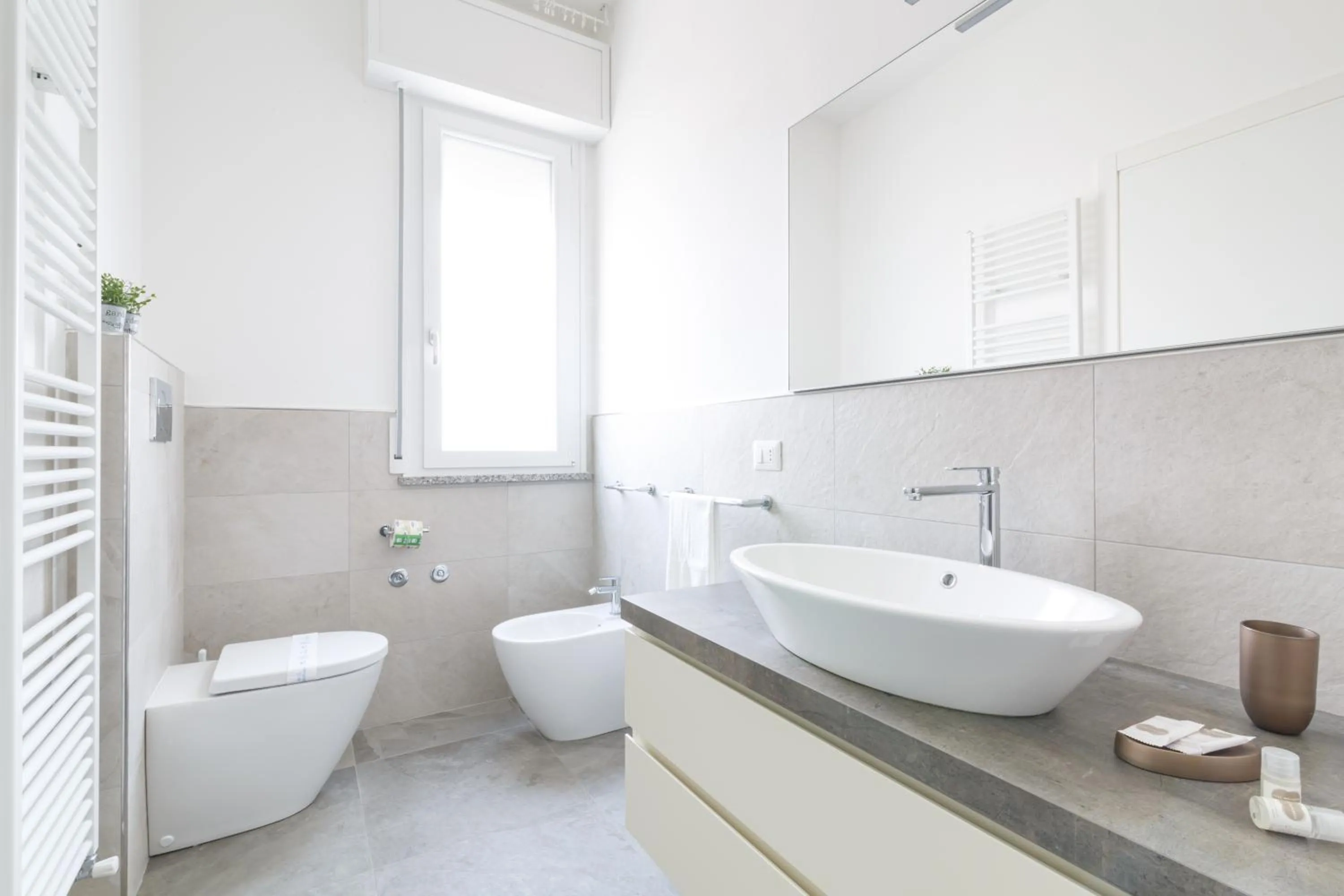 Bathroom in Residence Hotel Le Stelle