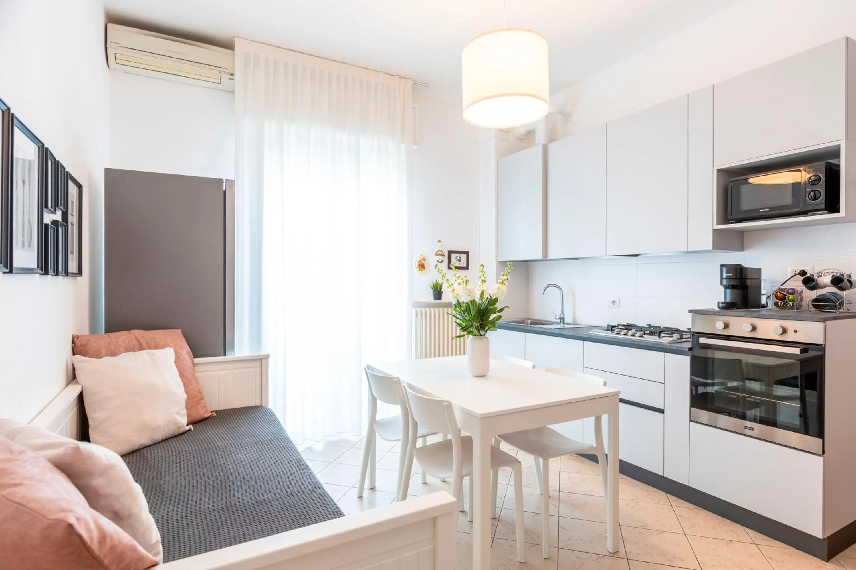 Kitchen or kitchenette in Residence Hotel Le Stelle