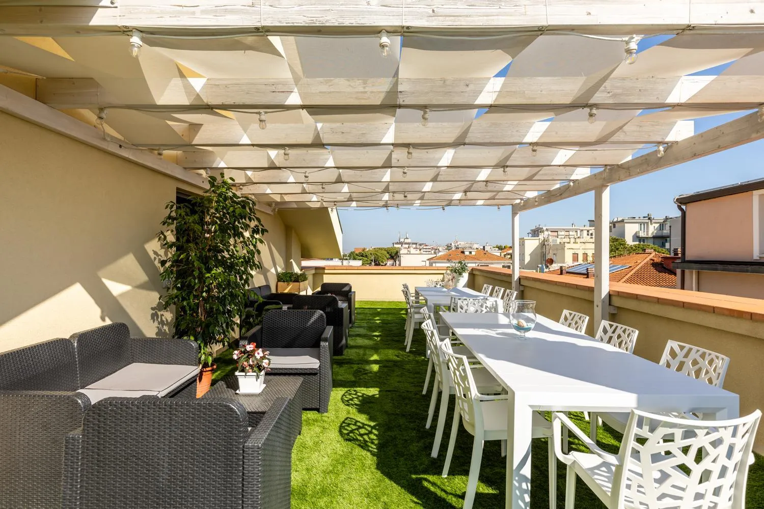 Solarium in Residence Hotel Le Stelle