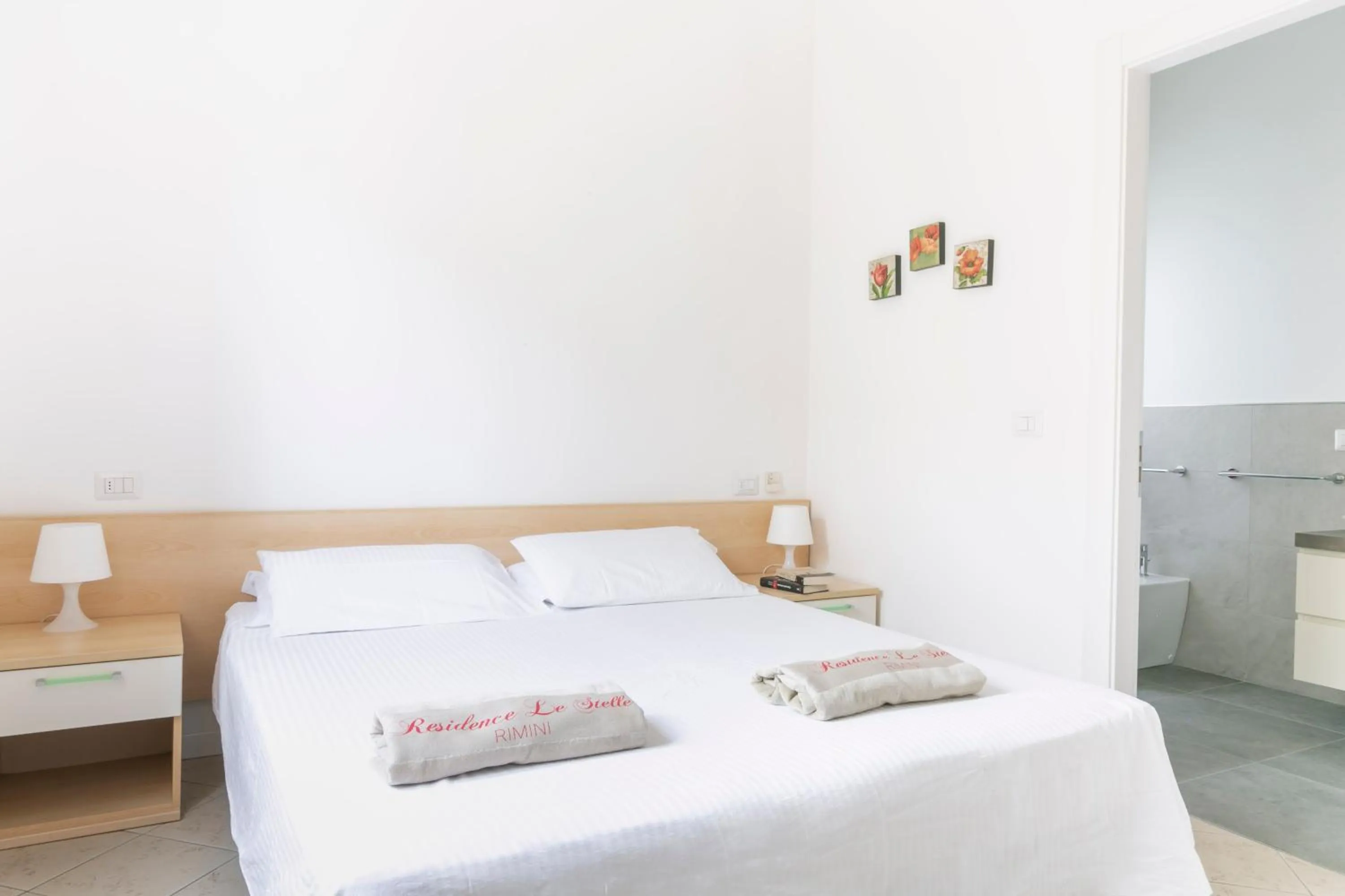 Bedroom, Bed in Residence Hotel Le Stelle