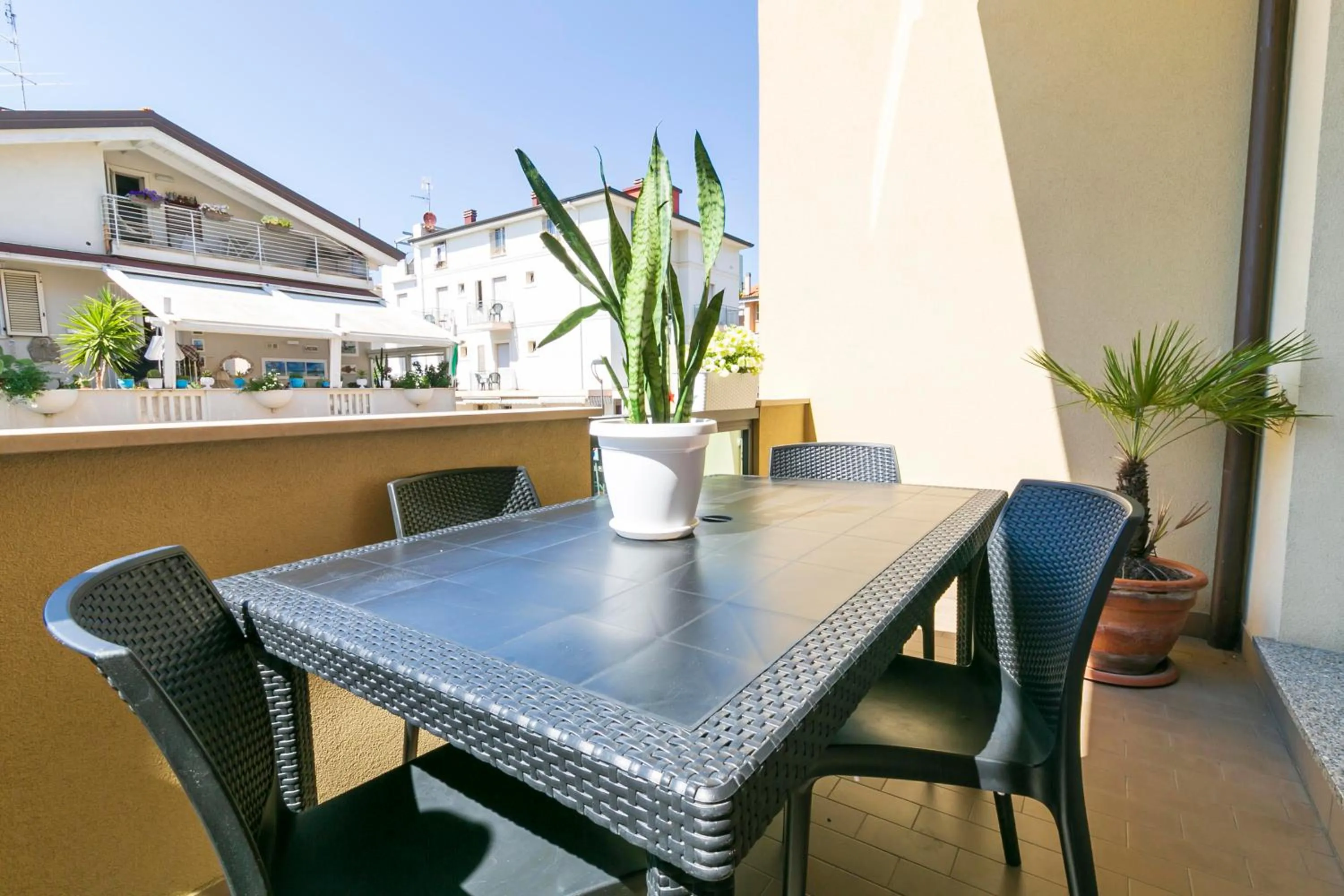 Balcony/Terrace in Residence Hotel Le Stelle