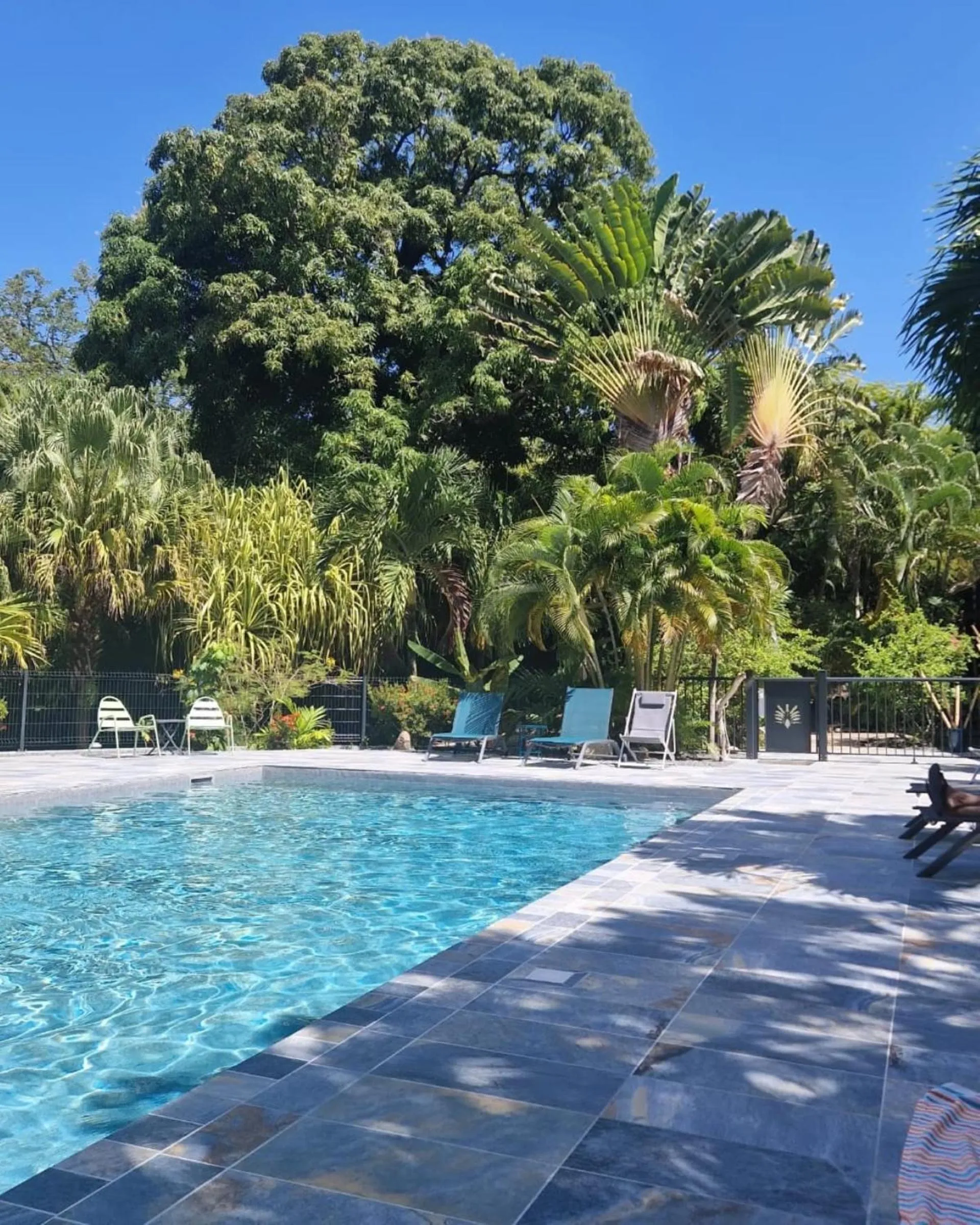 Pool view in Caraib'Bay Hotel