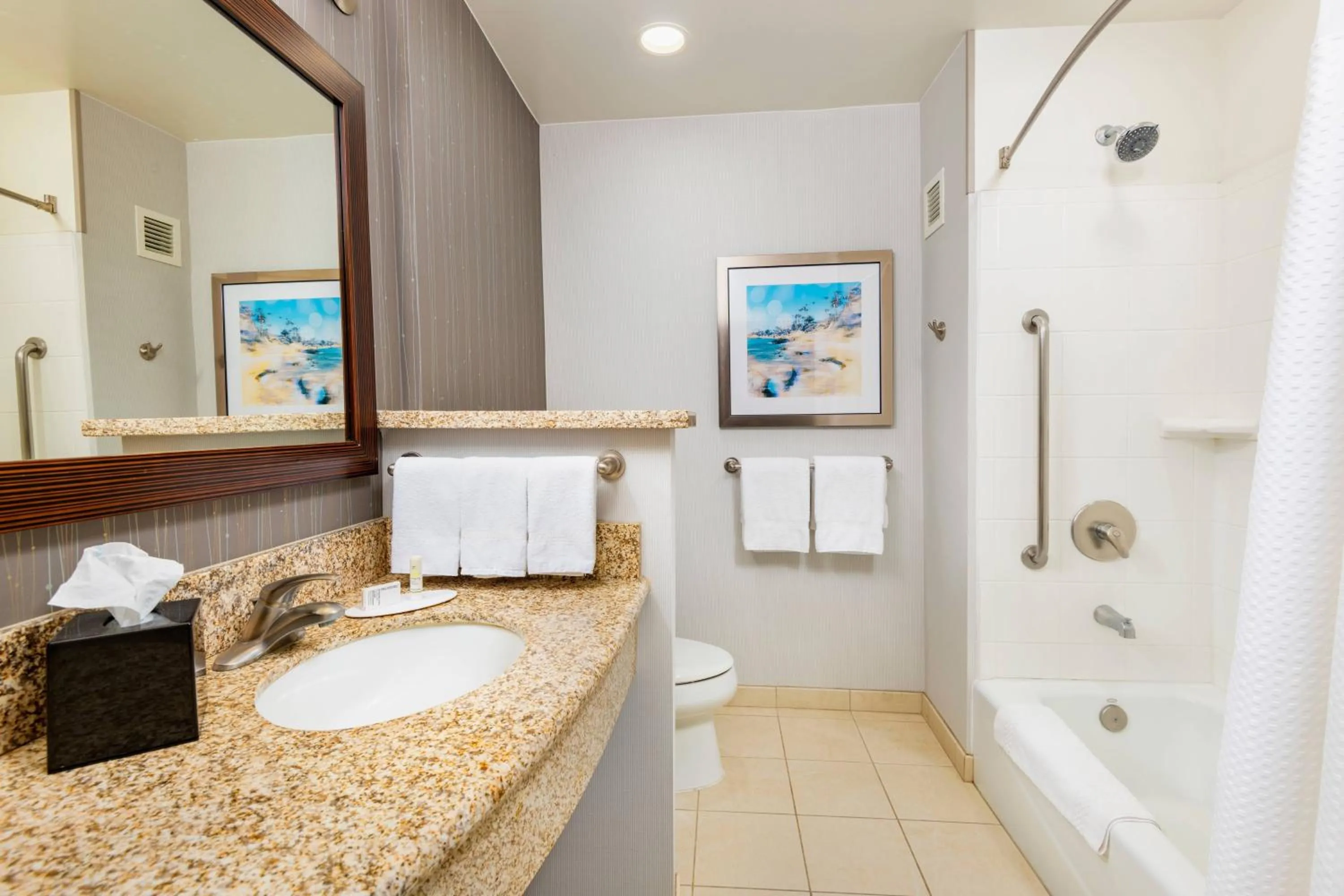 Bathroom in Courtyard by Marriott Santa Ana Orange County