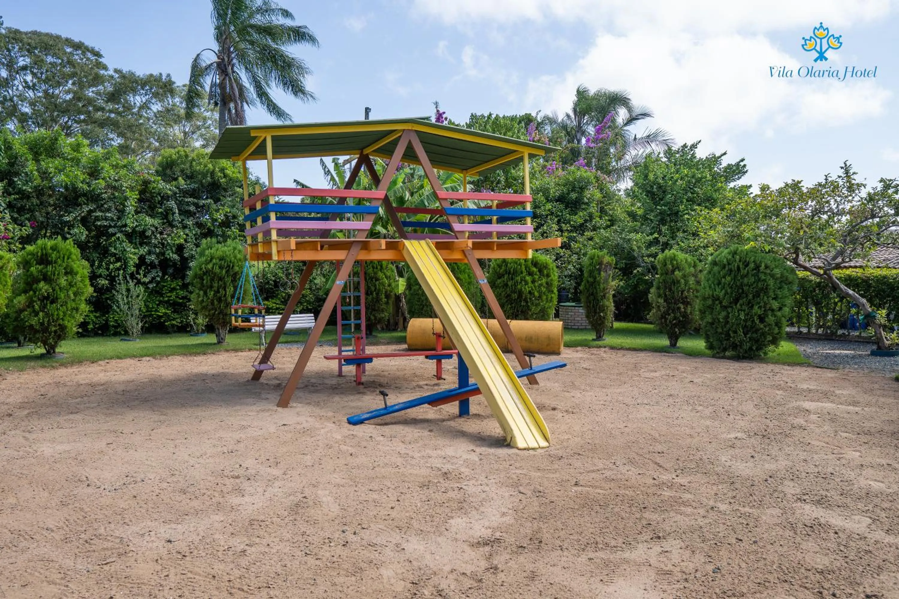 Children play ground in Vila Olaria Hotel
