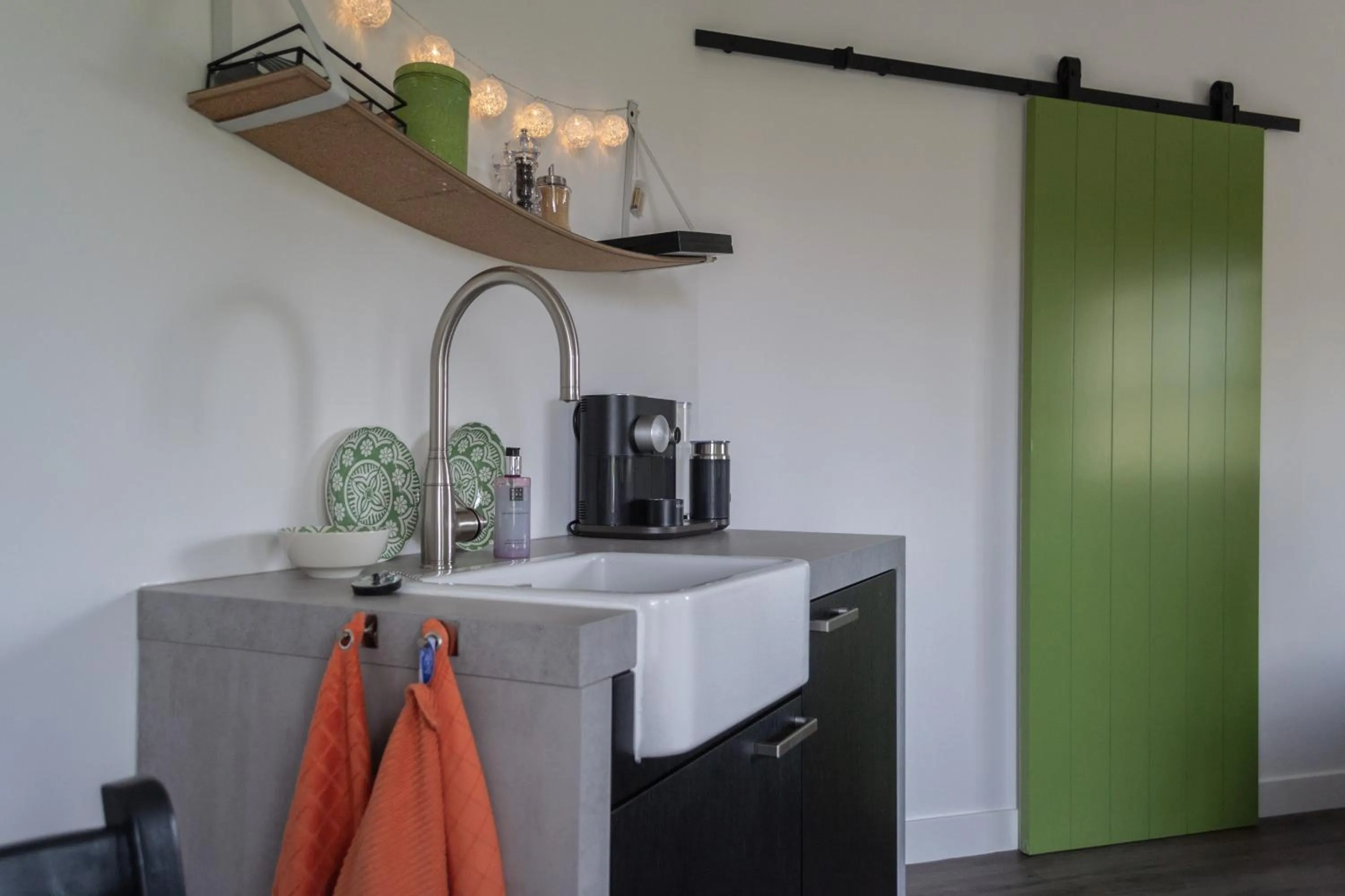 Kitchen or kitchenette in 't Rheebokje